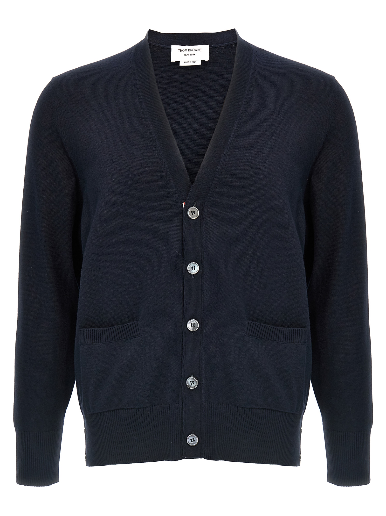 Blue Cotton Cardigan