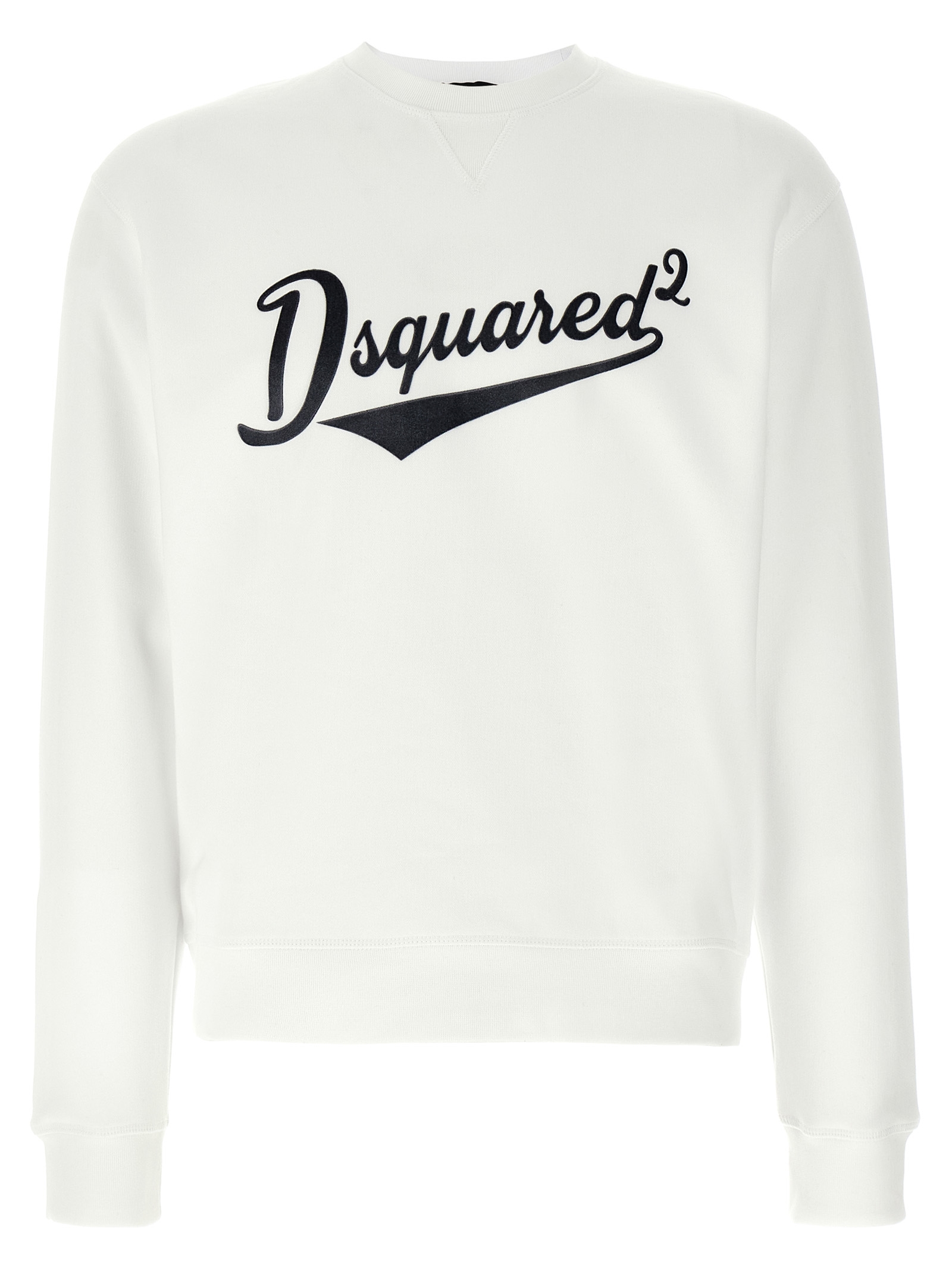 White Cotton Sweatshirt