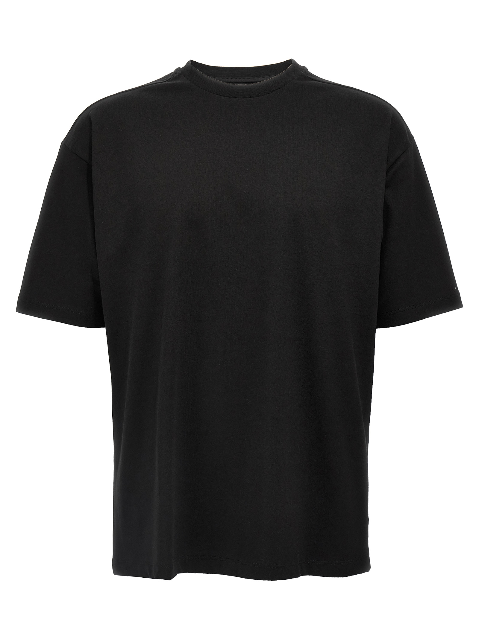 Black Cotton T-Shirt