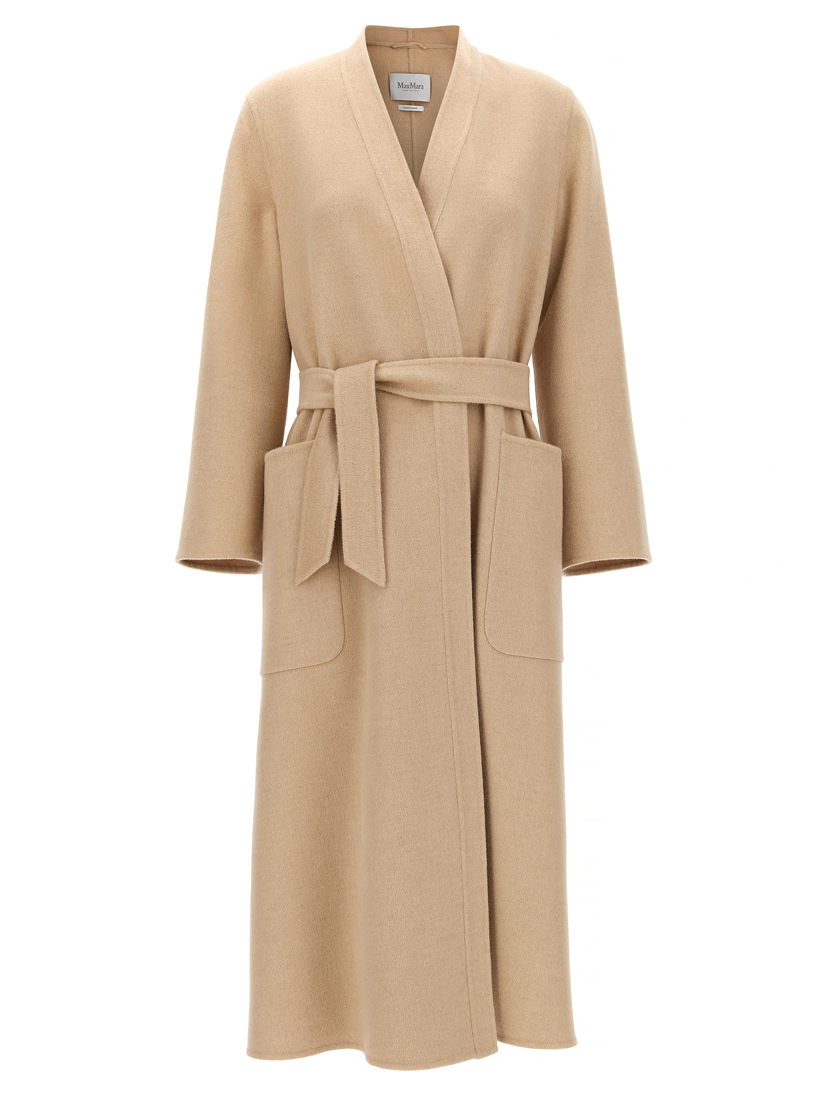Beige Wool Coat