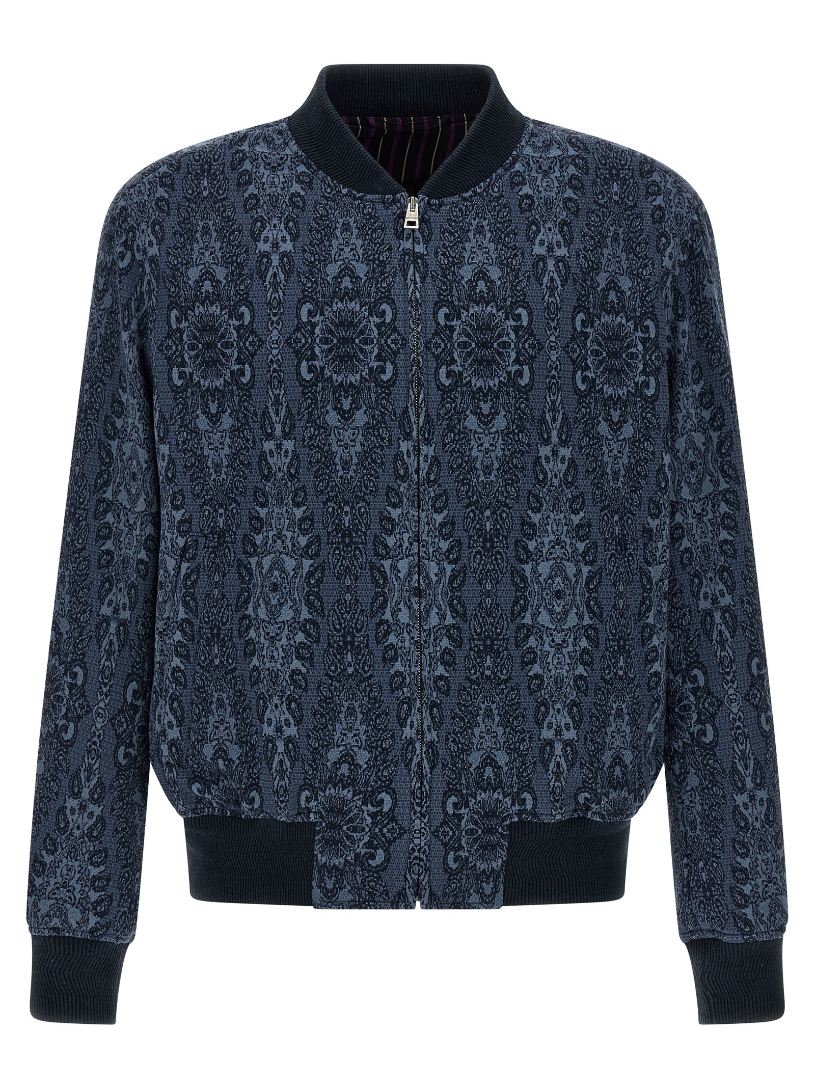 Blue Cotton Bomber