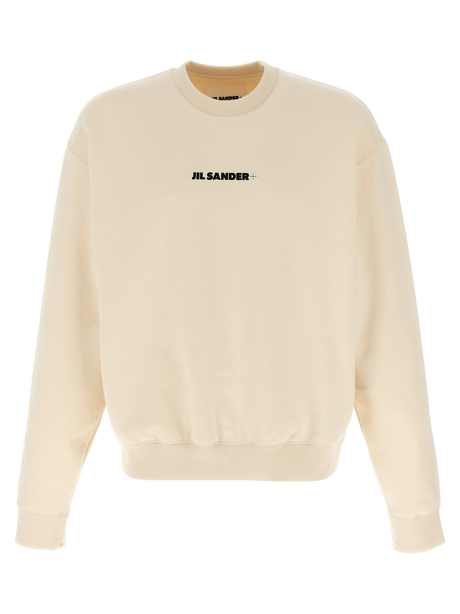 Beige Cotton Sweatshirt
