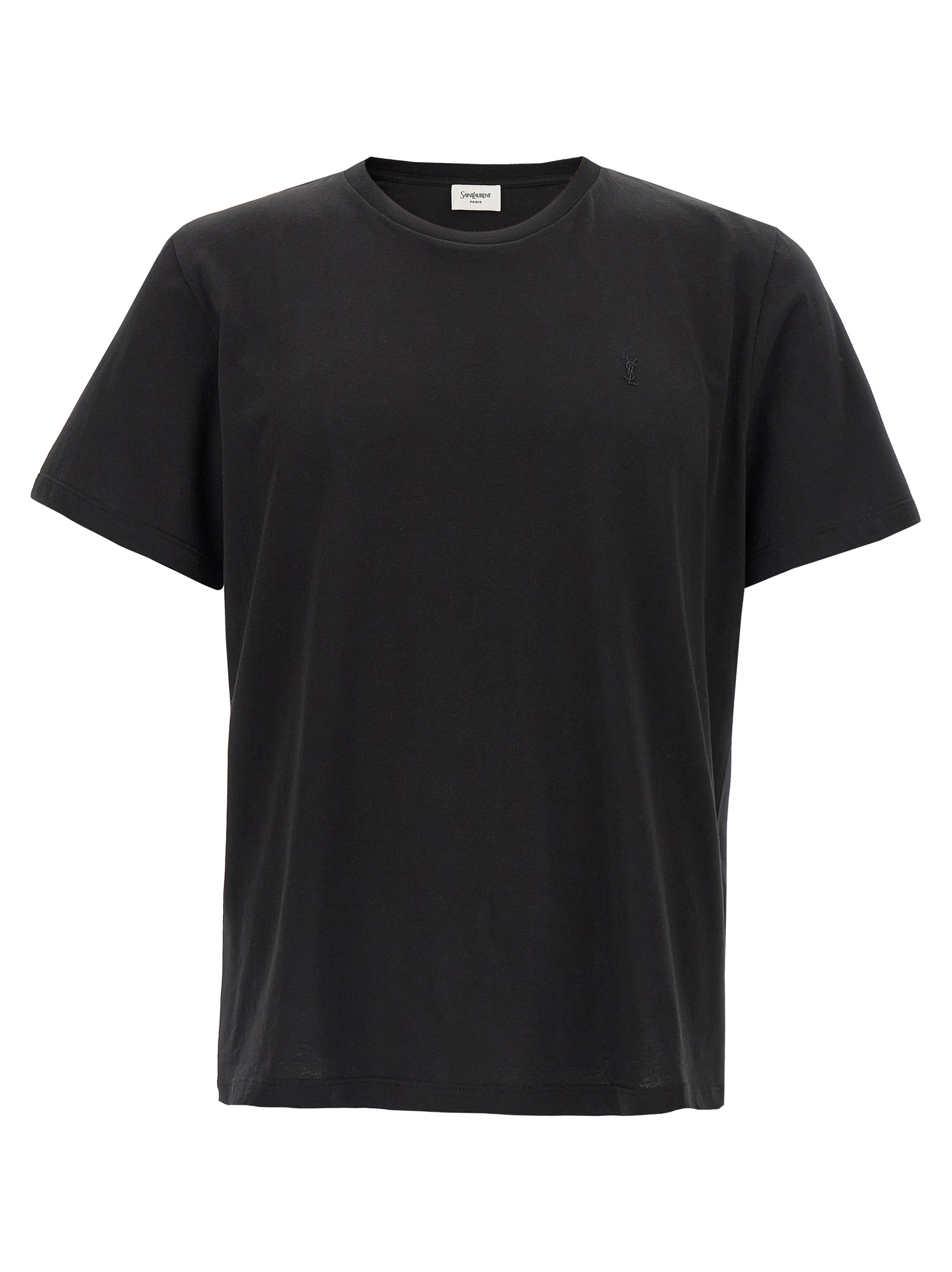 Black Cotton T-Shirt