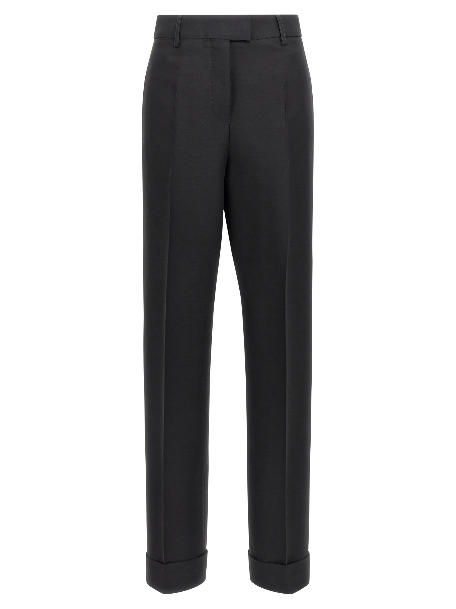 Black Viscose Dress Pants