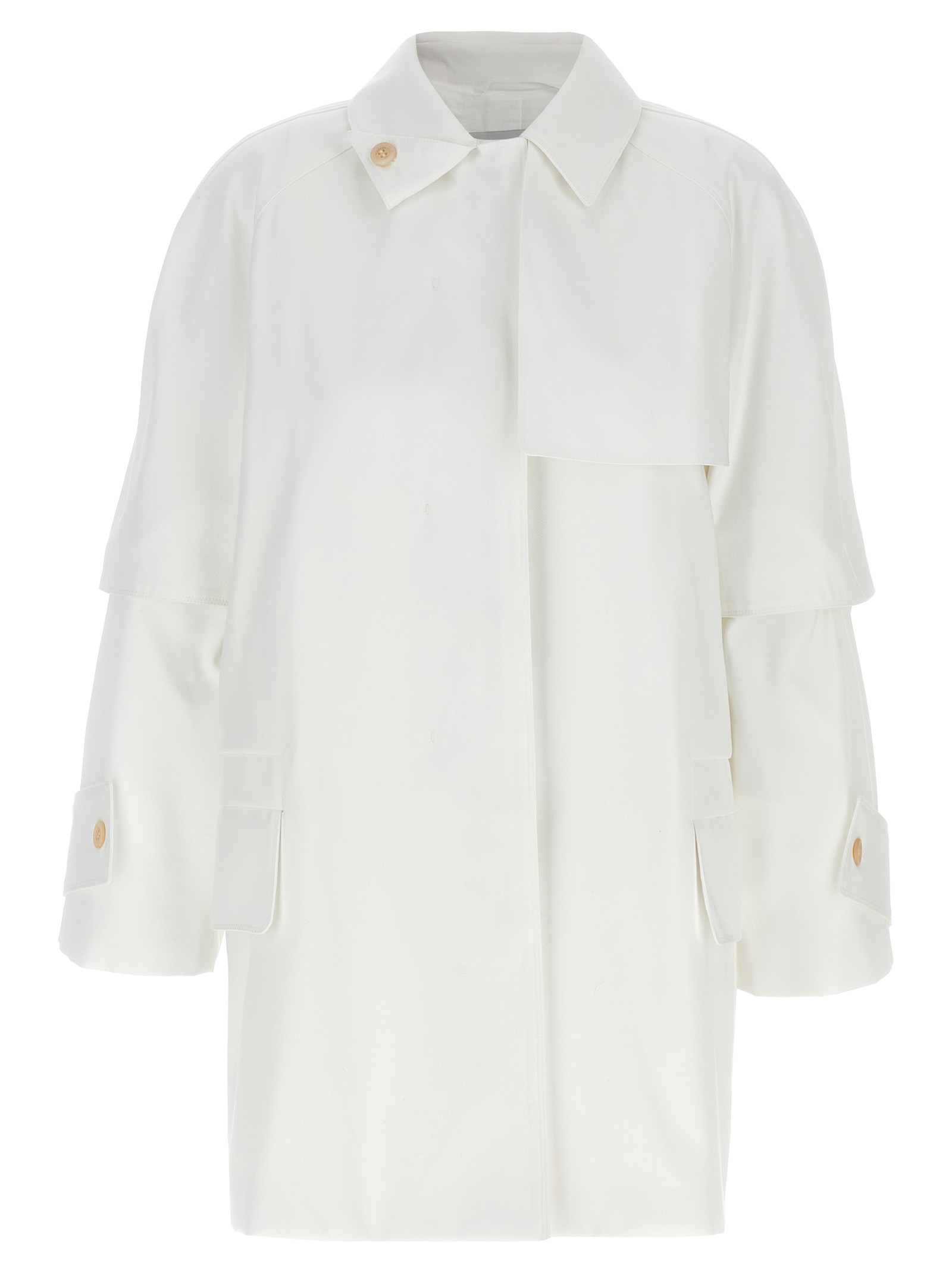 White Cotton Coat
