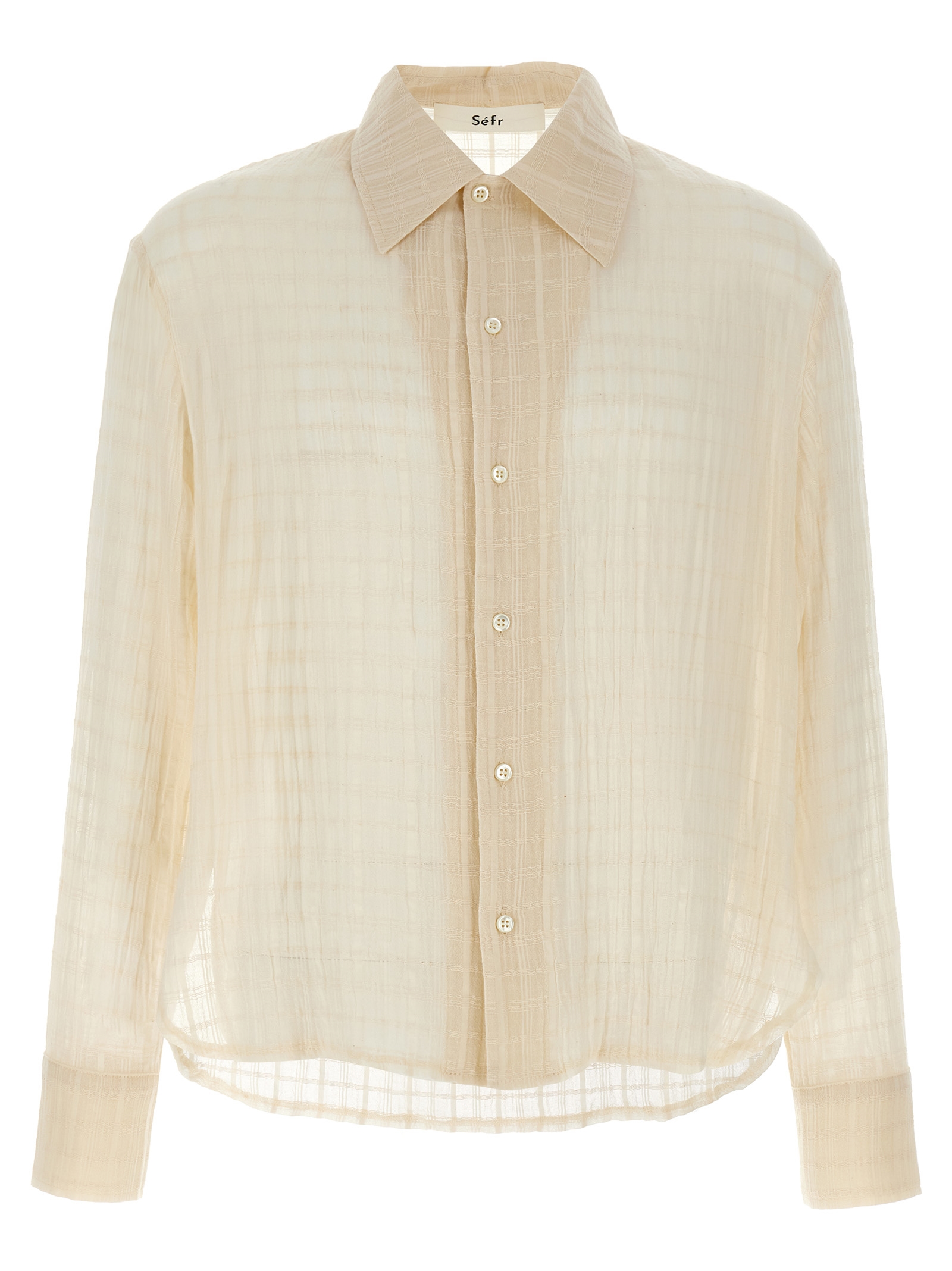 Beige Cotton Blouse
