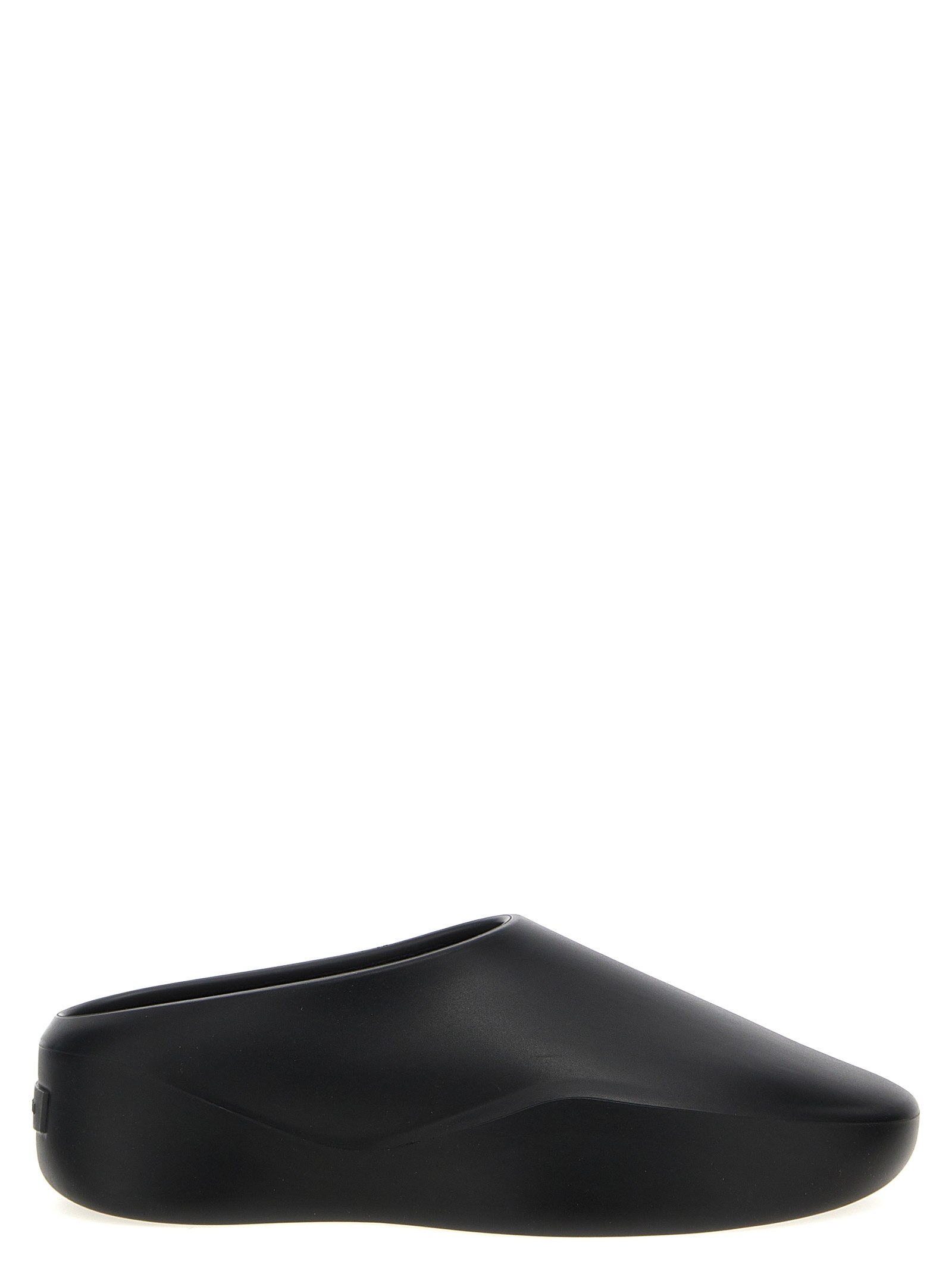 Black Rubber Clogs