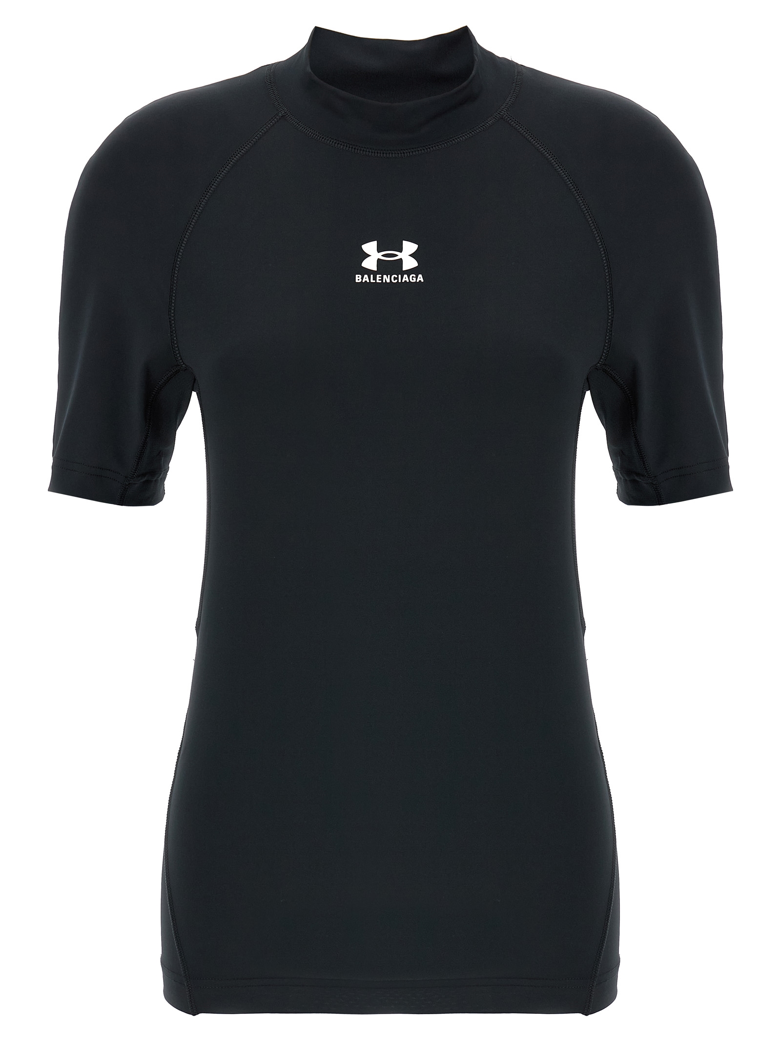 Black Polyester T-Shirt