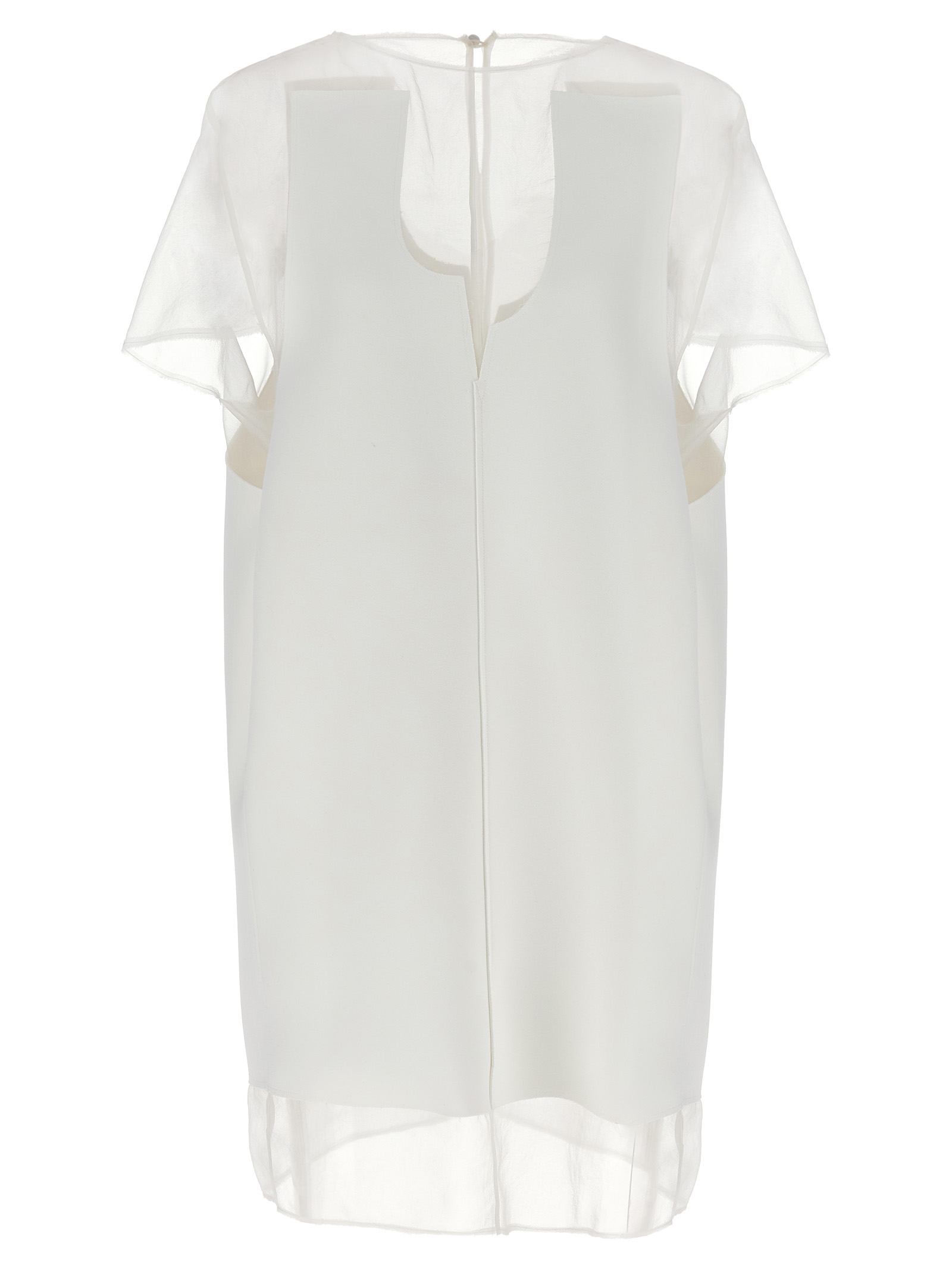 Khaite White Polyester Short Dress - Women
