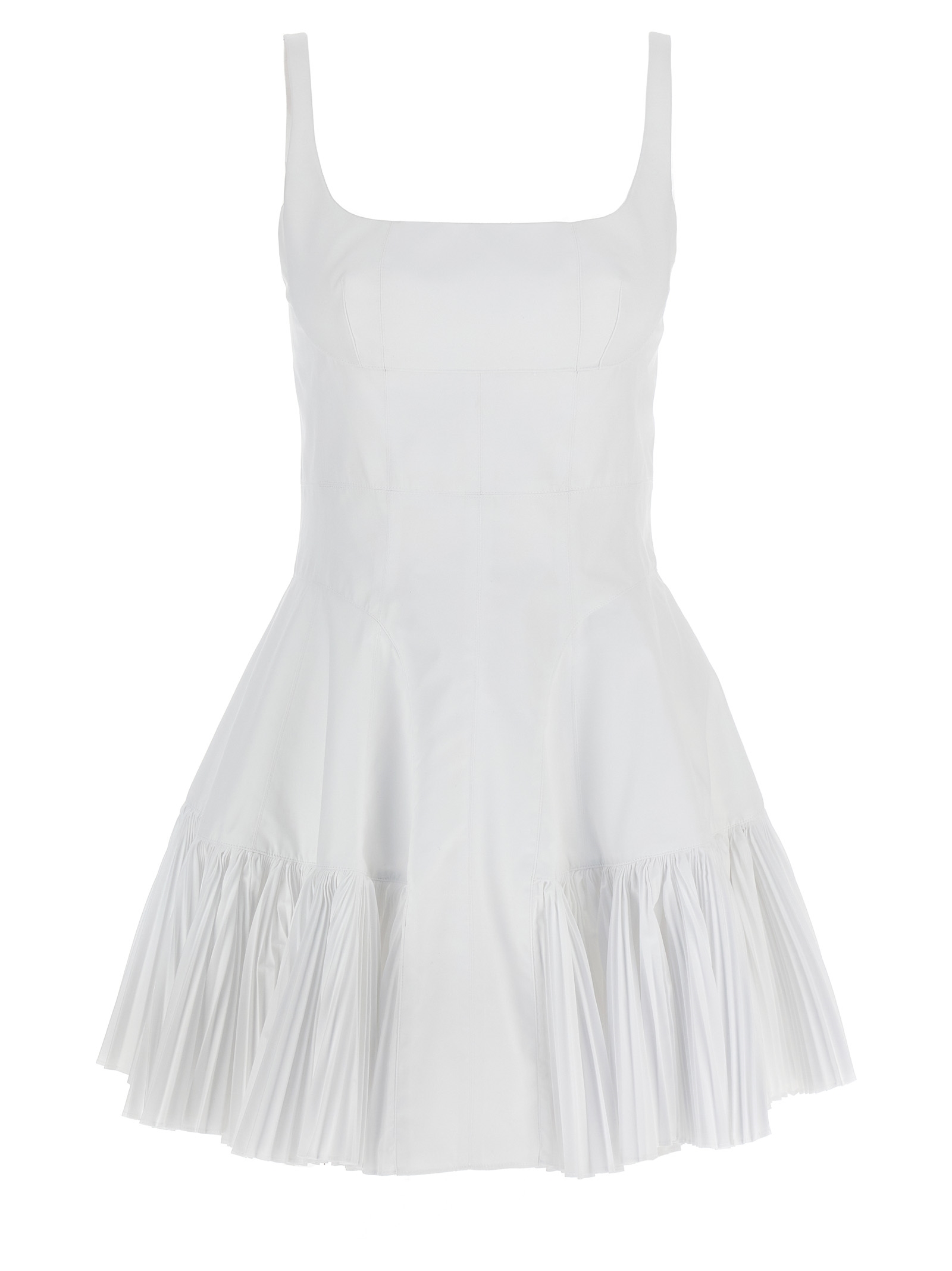 Giovanni Bedin White Polyester Short Dress - Women