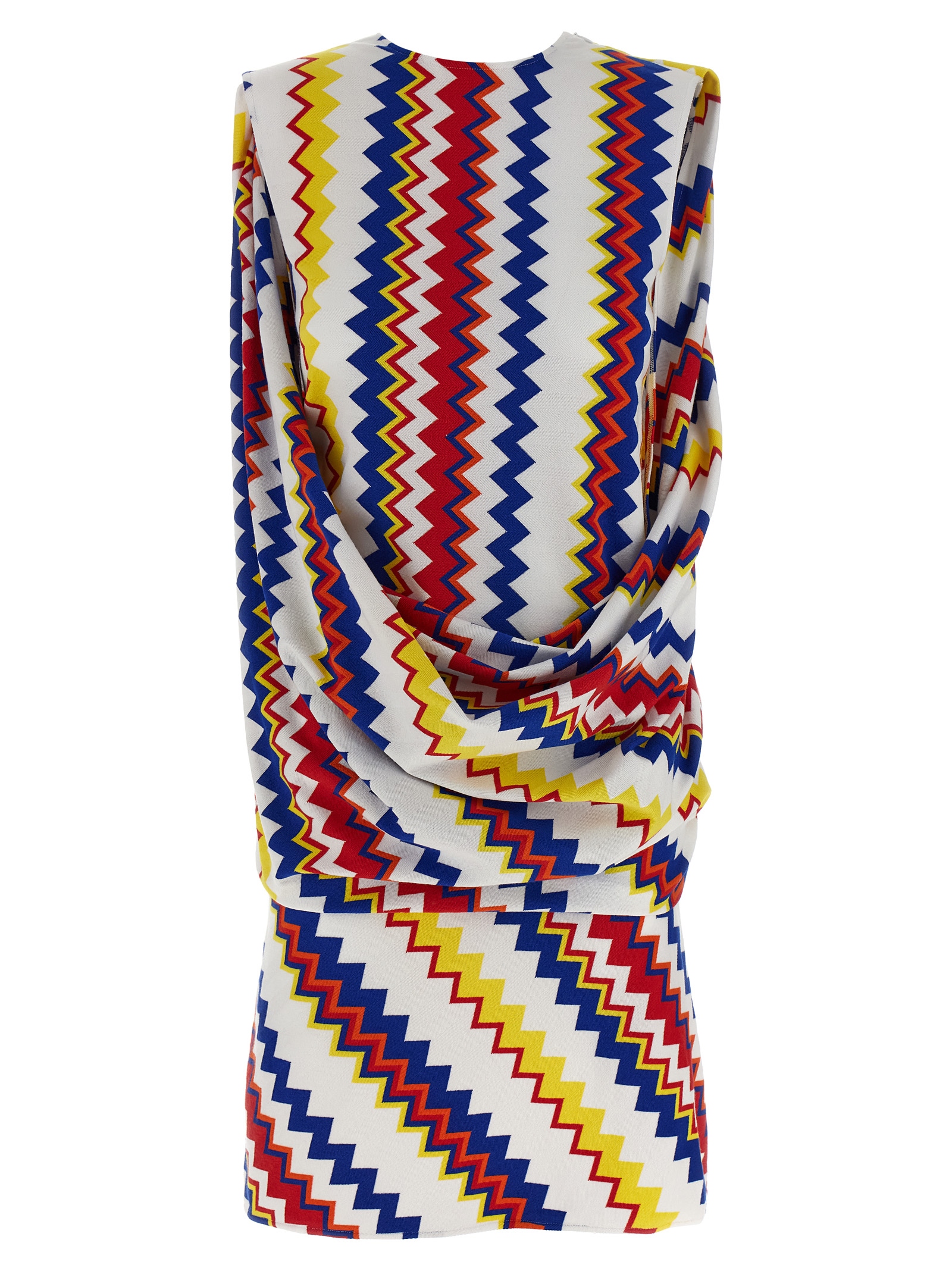 Missoni Multicolor Viscose Short Dress - Women