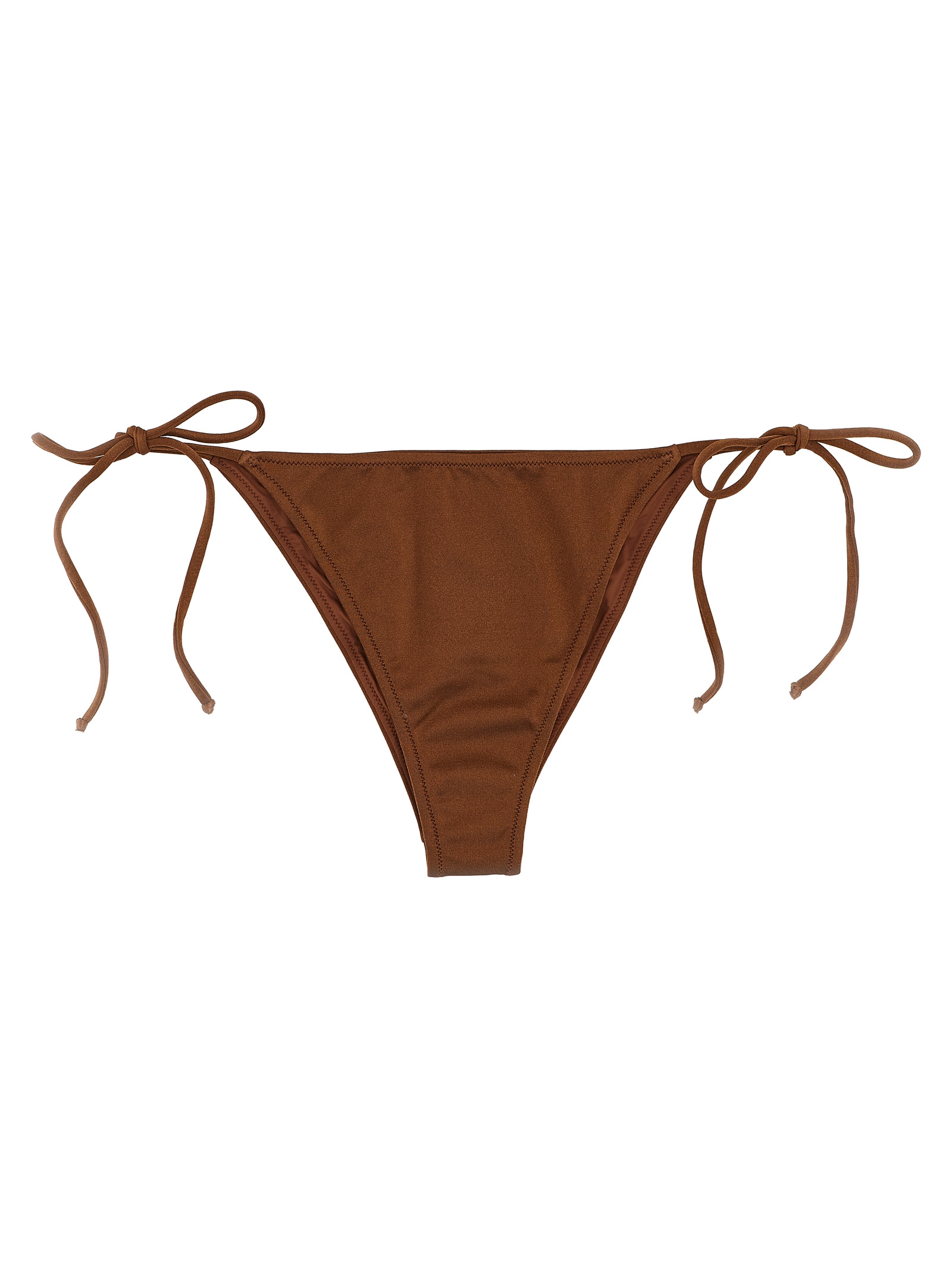 Brown Polyester Bikini