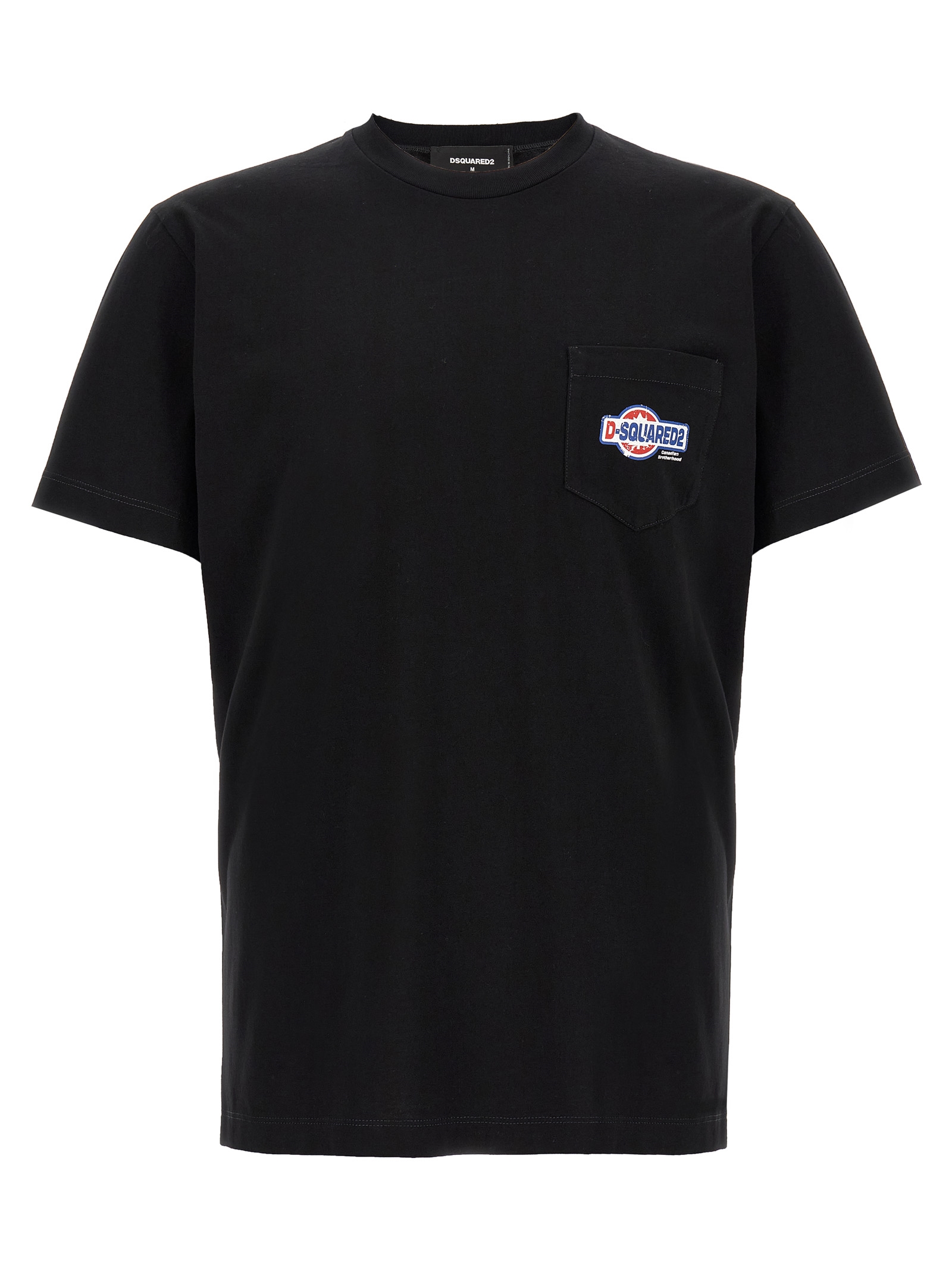 Black Cotton T-Shirt