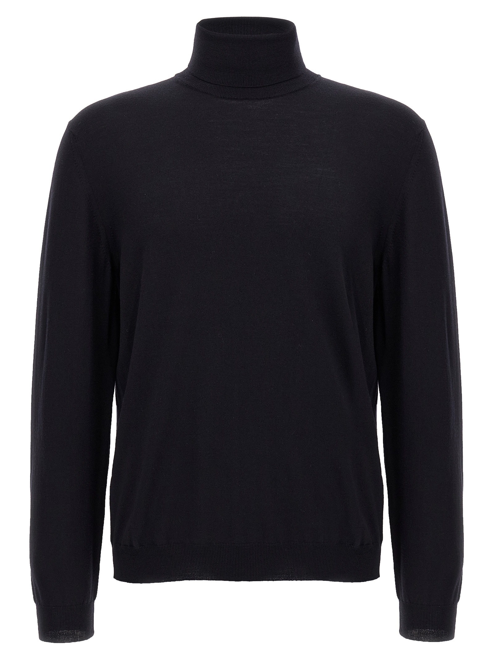 Blue Virgin Wool Cardigan