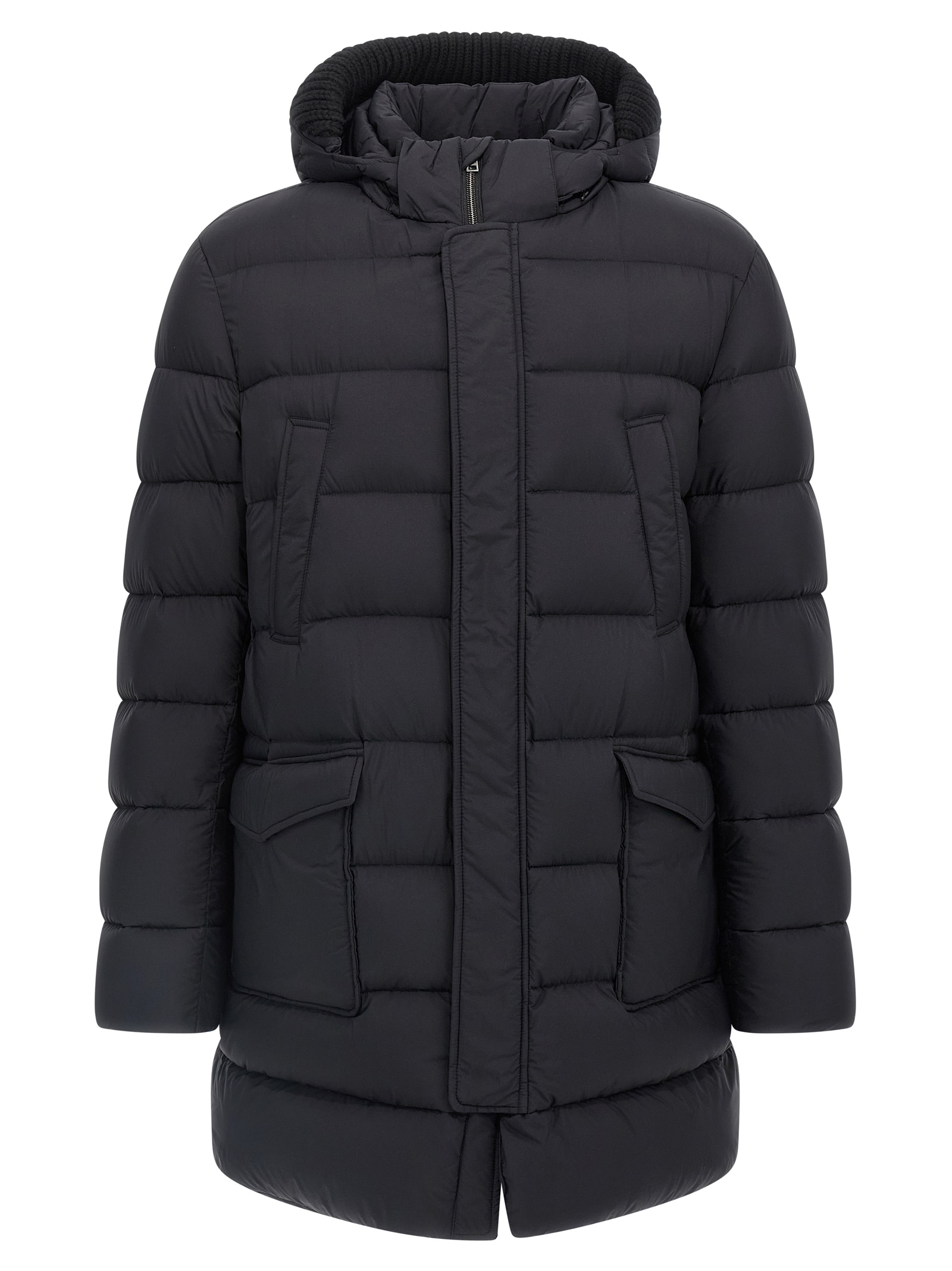 Black Polyamide Coat