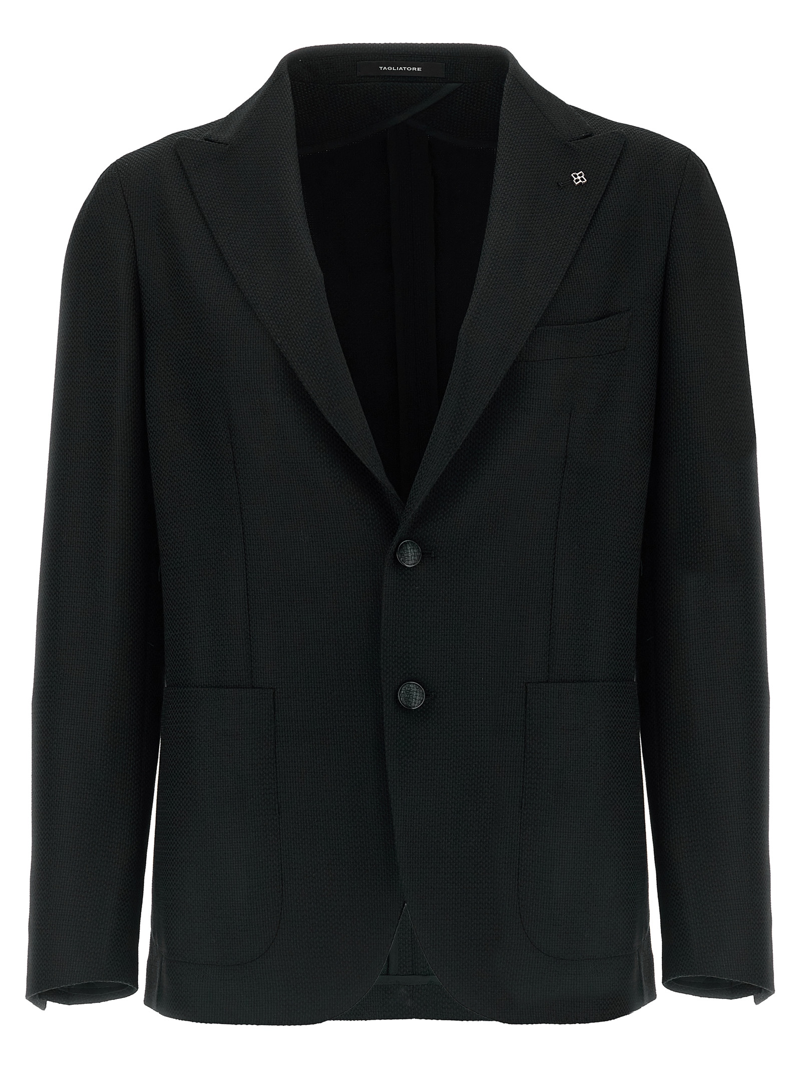 Black Virgin Wool Blazer