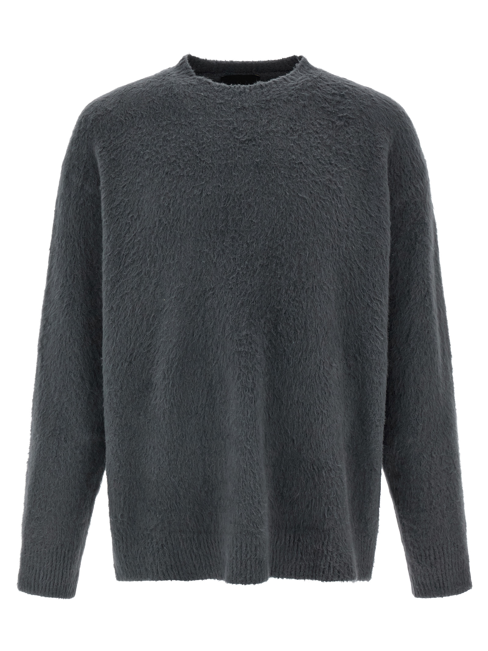 Gray Cotton Cardigan