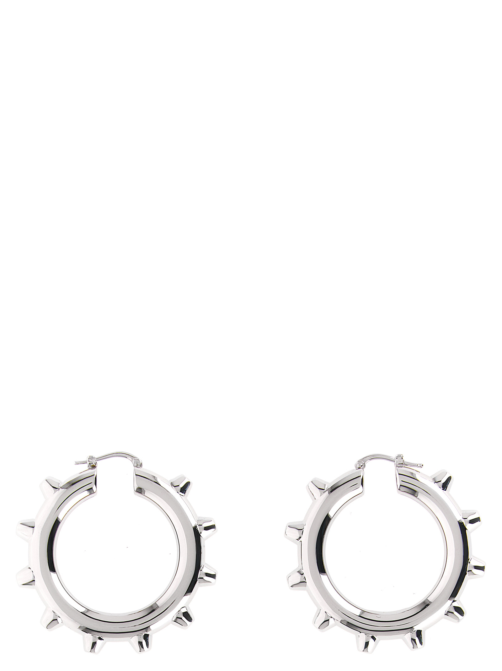 Silver Brass Earrings