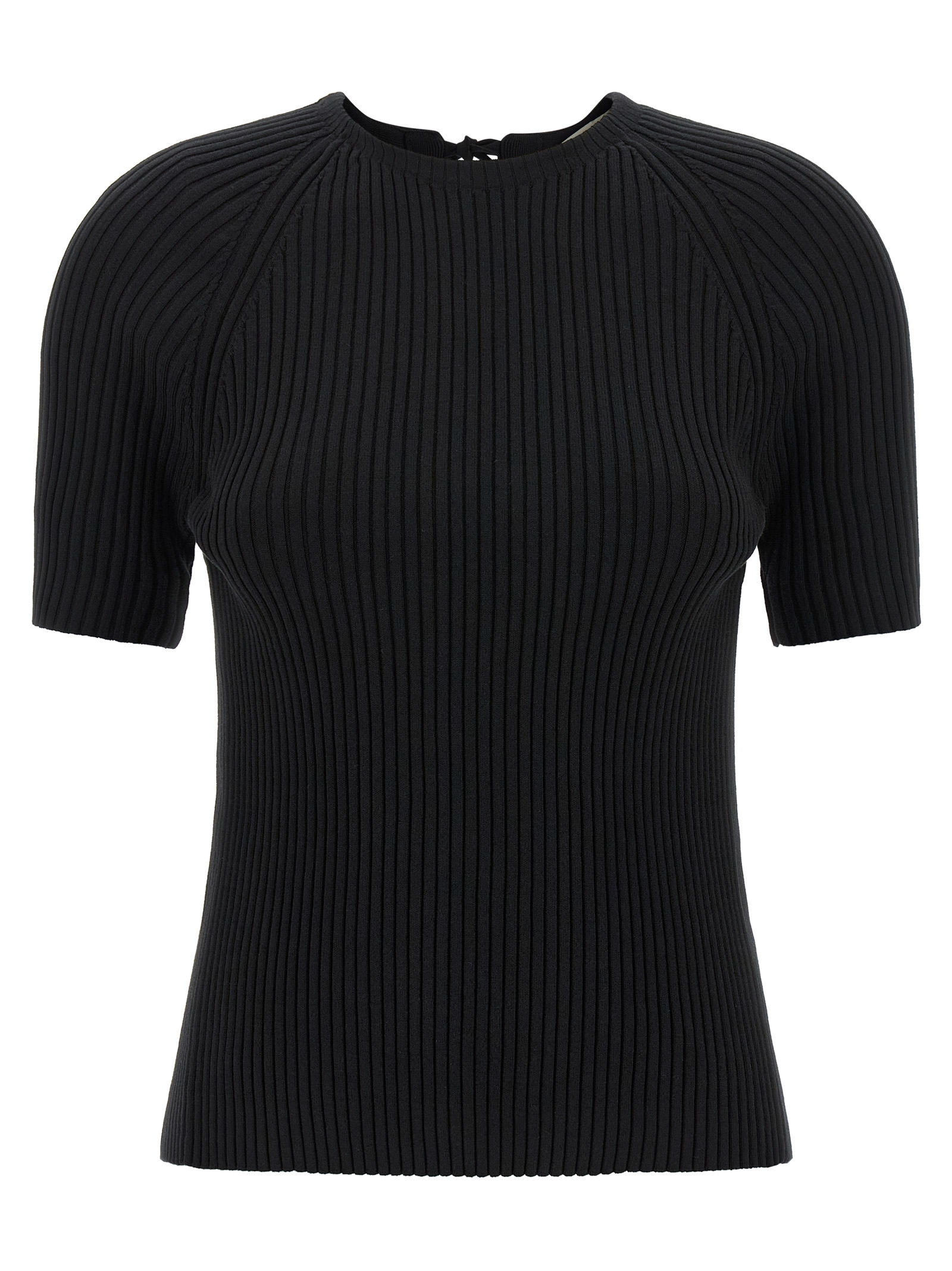 Black Cotton Cardigan