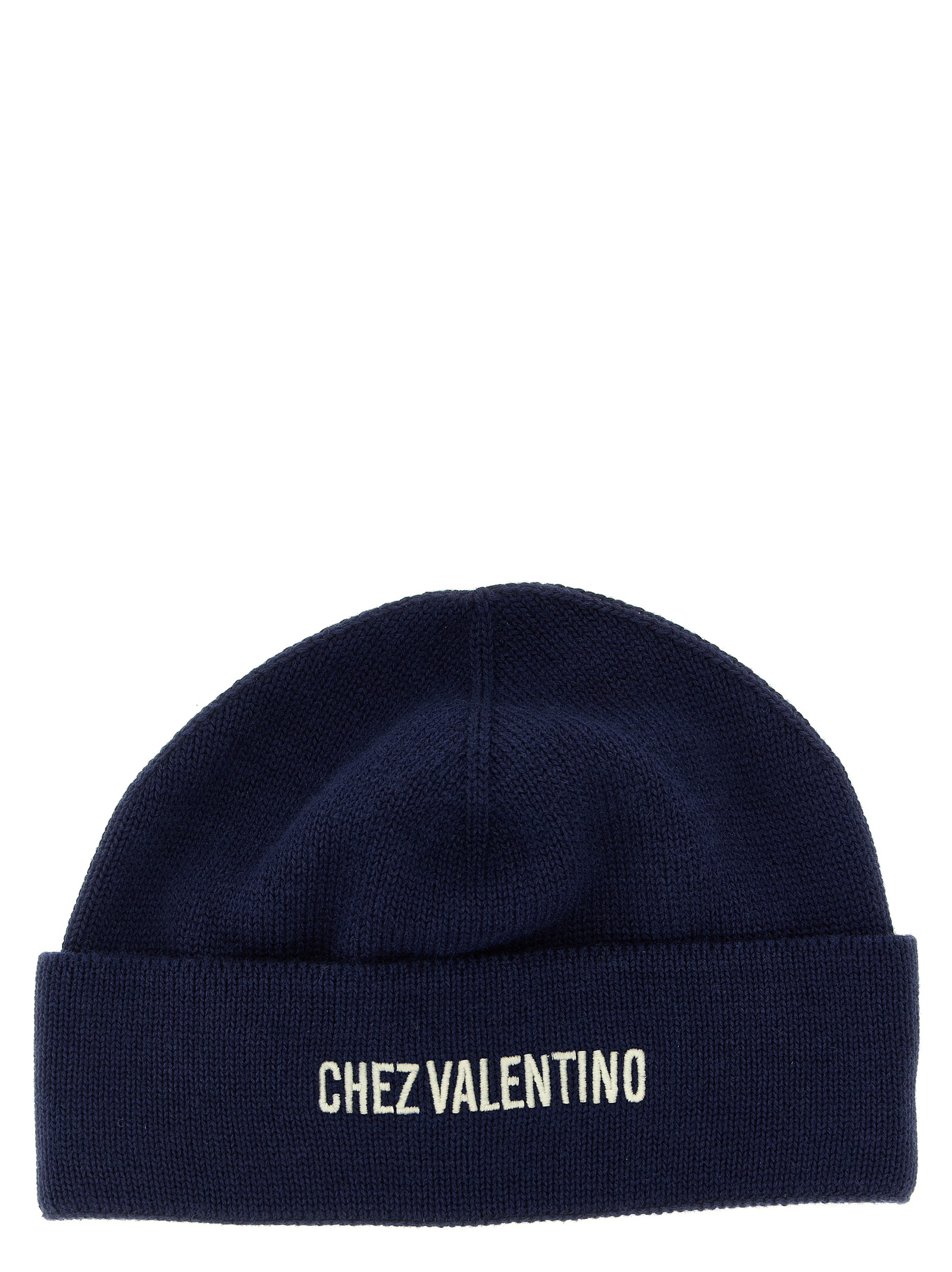 Blue Cotton Beanie