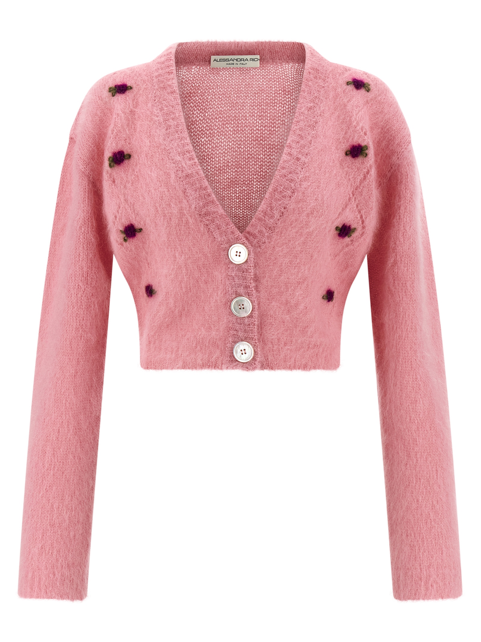 Multicolor Wool Cardigan