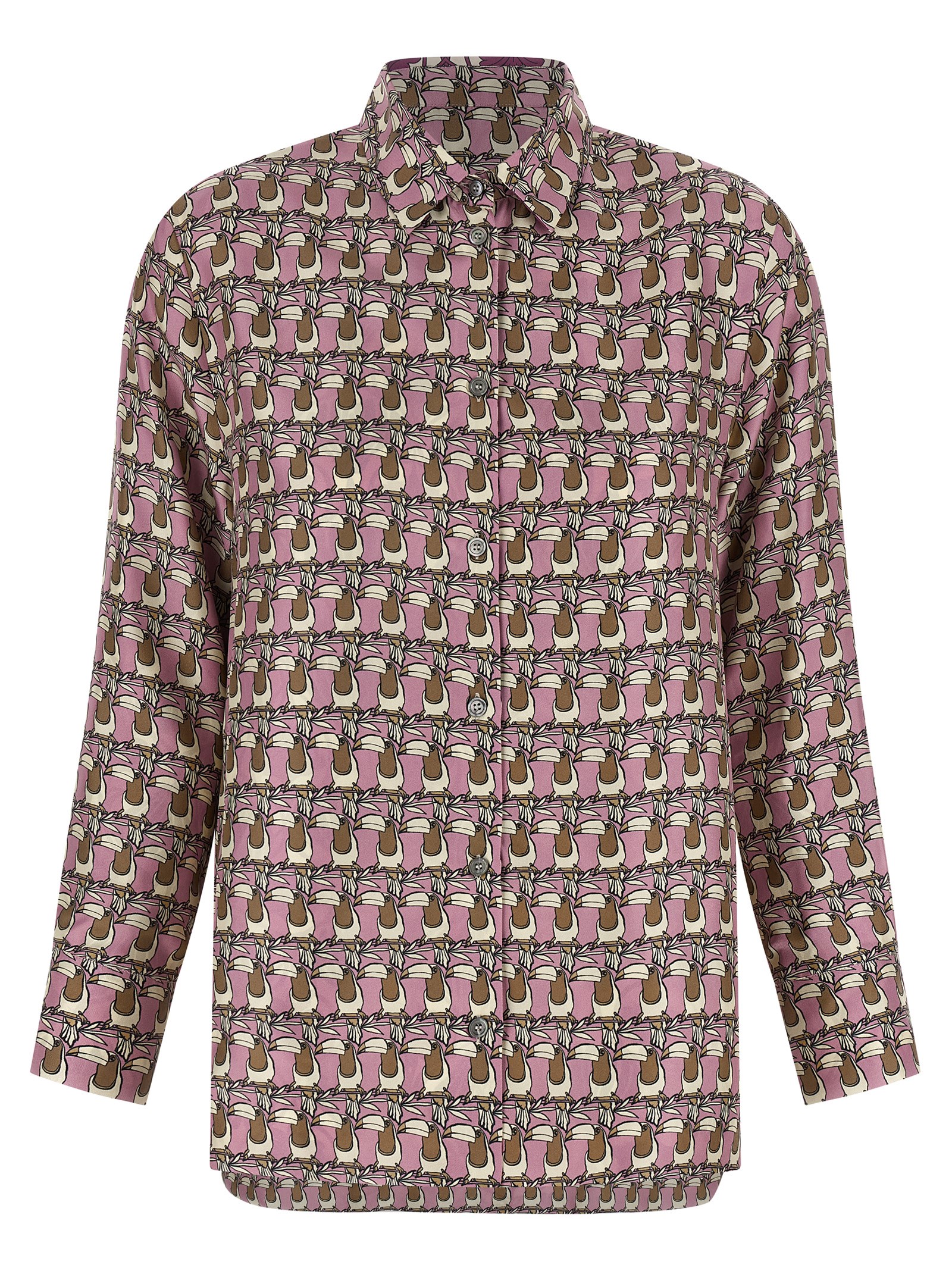 Multicolor Silk Blouse