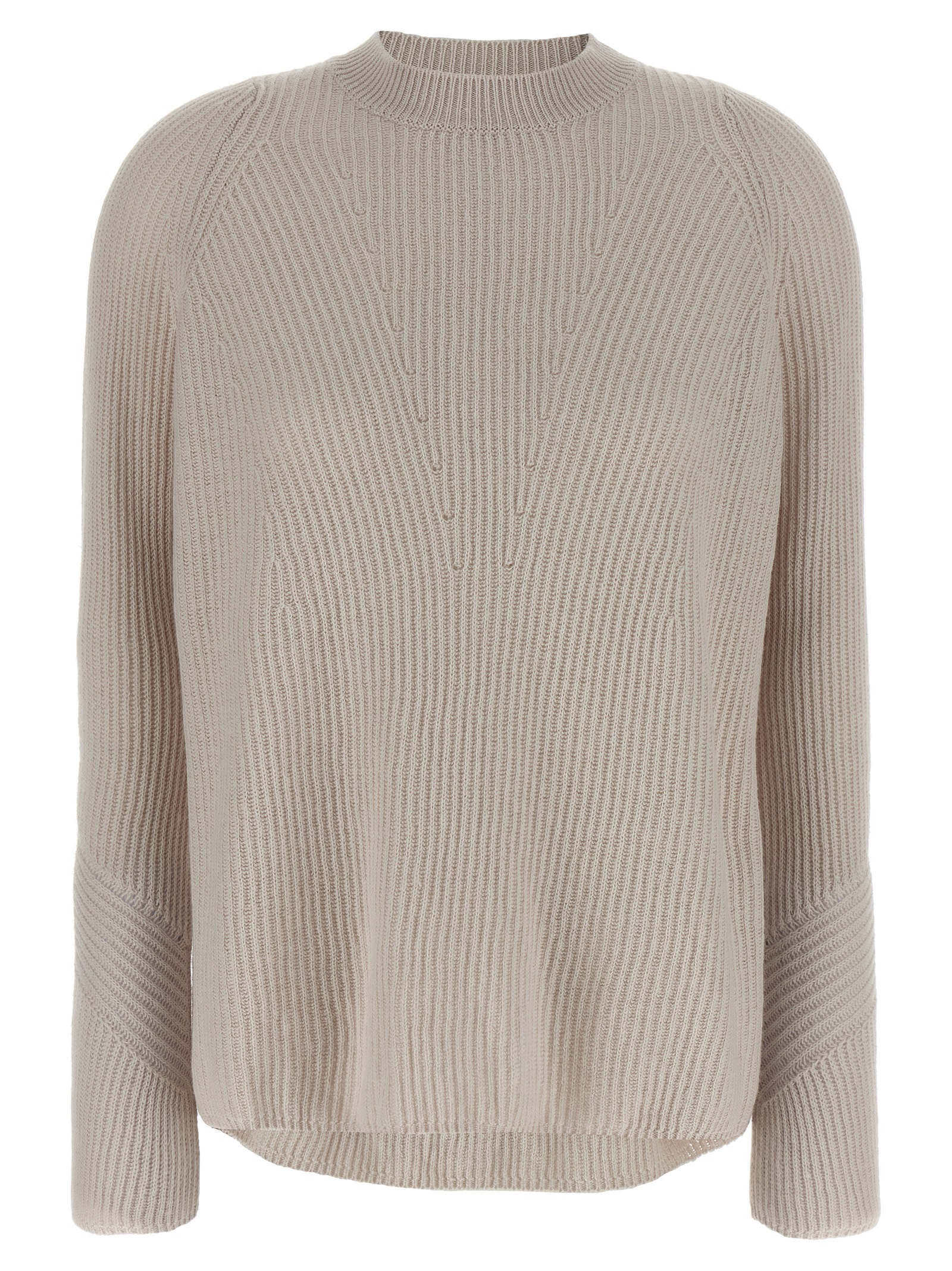 Beige Wool Cardigan