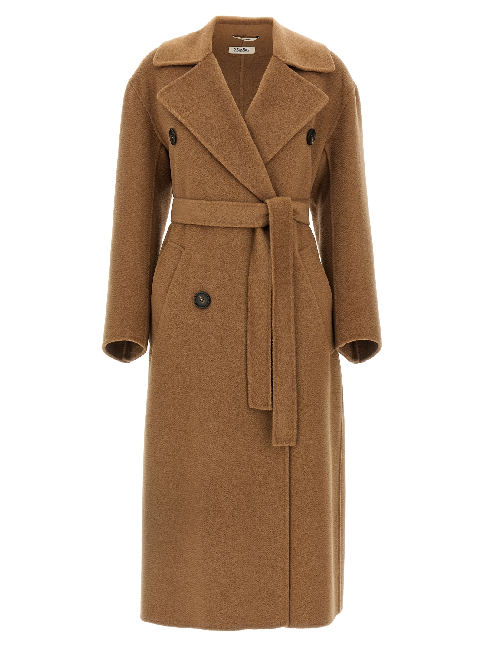 Brown Virgin Wool Coat