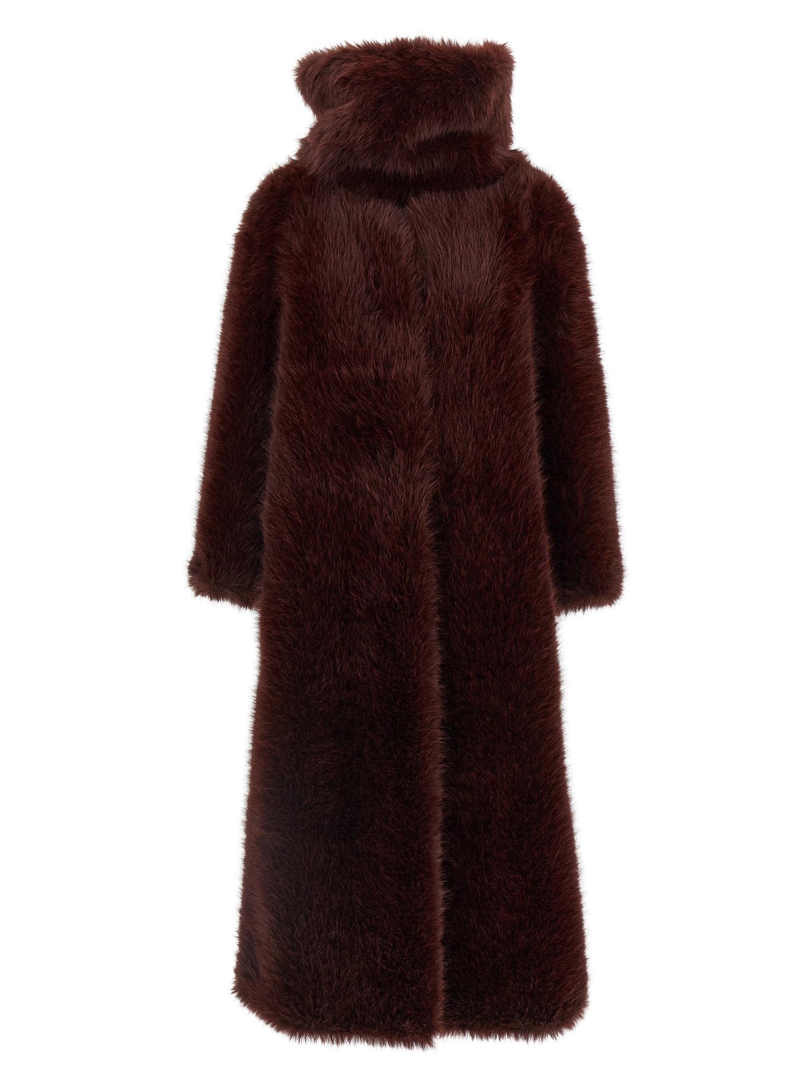 Bordeaux Polyester Coat