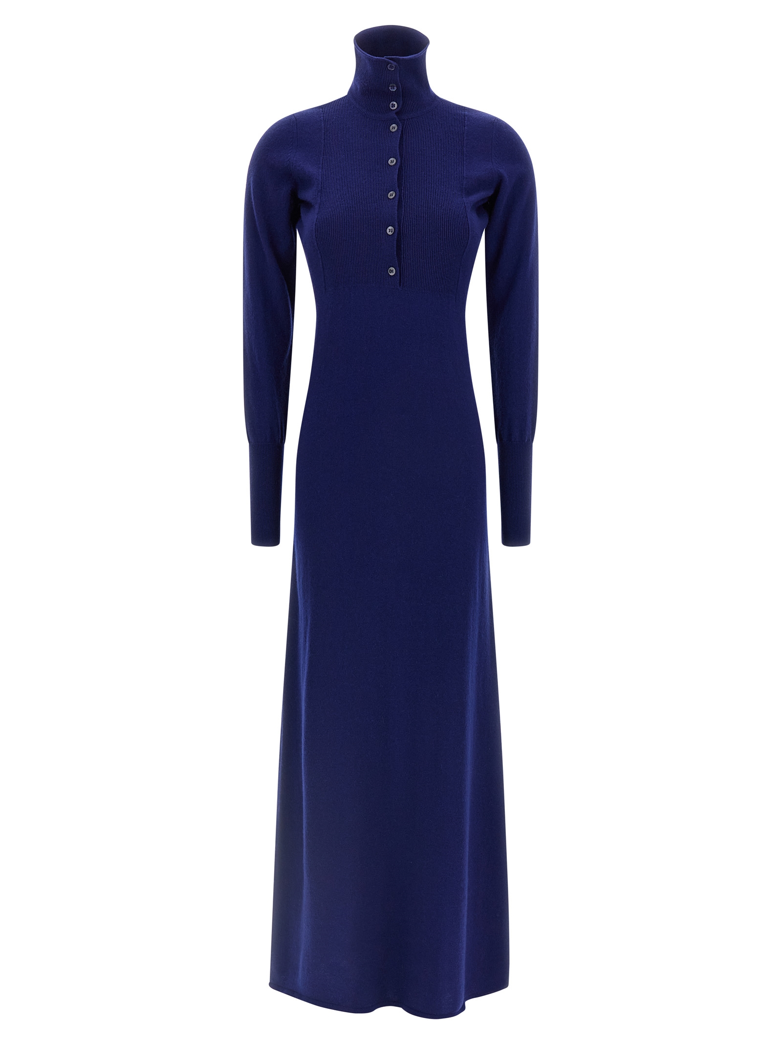 Tom Ford Blue Cashmere Long Dress - Women