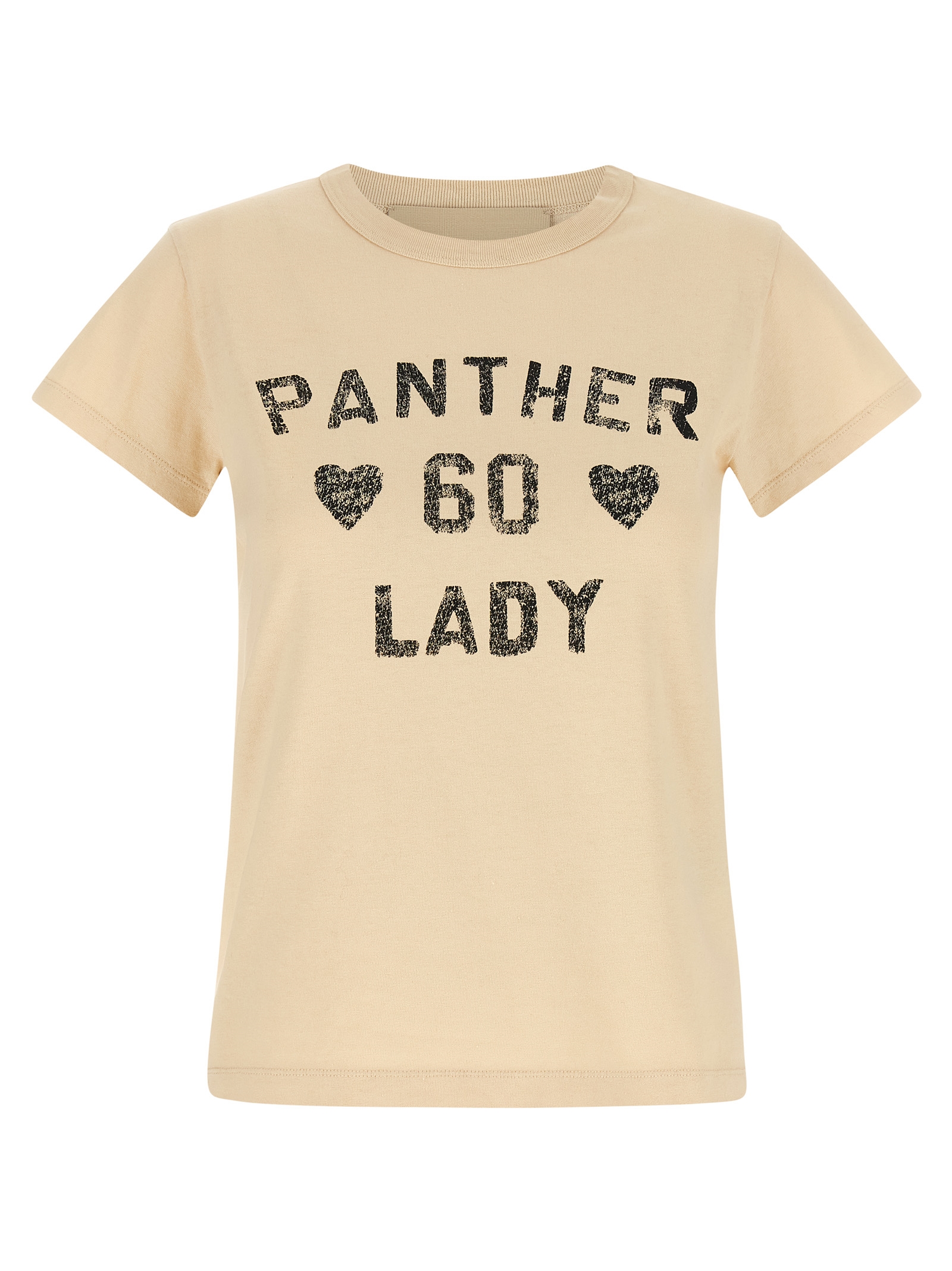Beige Cotton T-Shirt