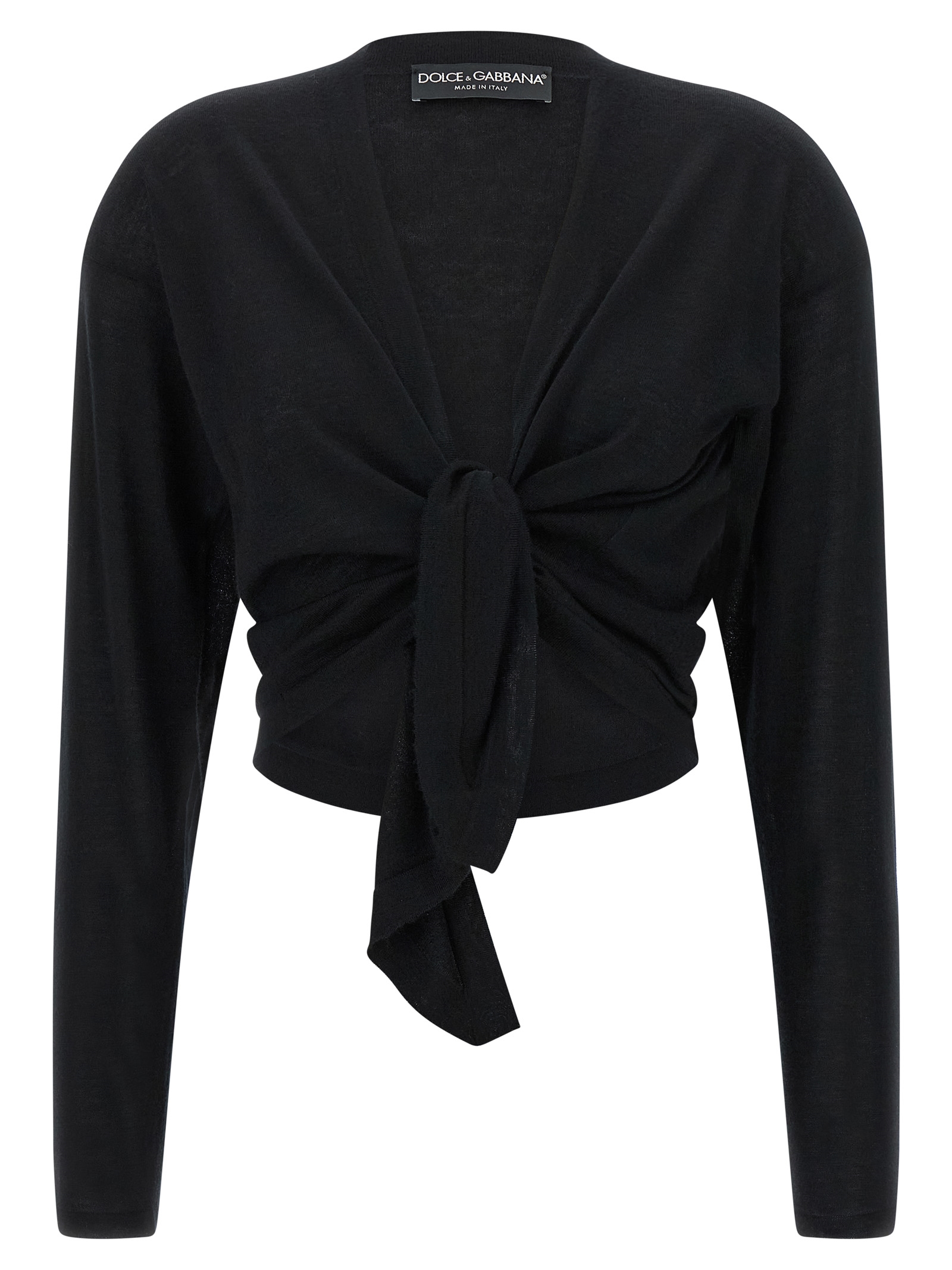 Black Cashmere Cardigan