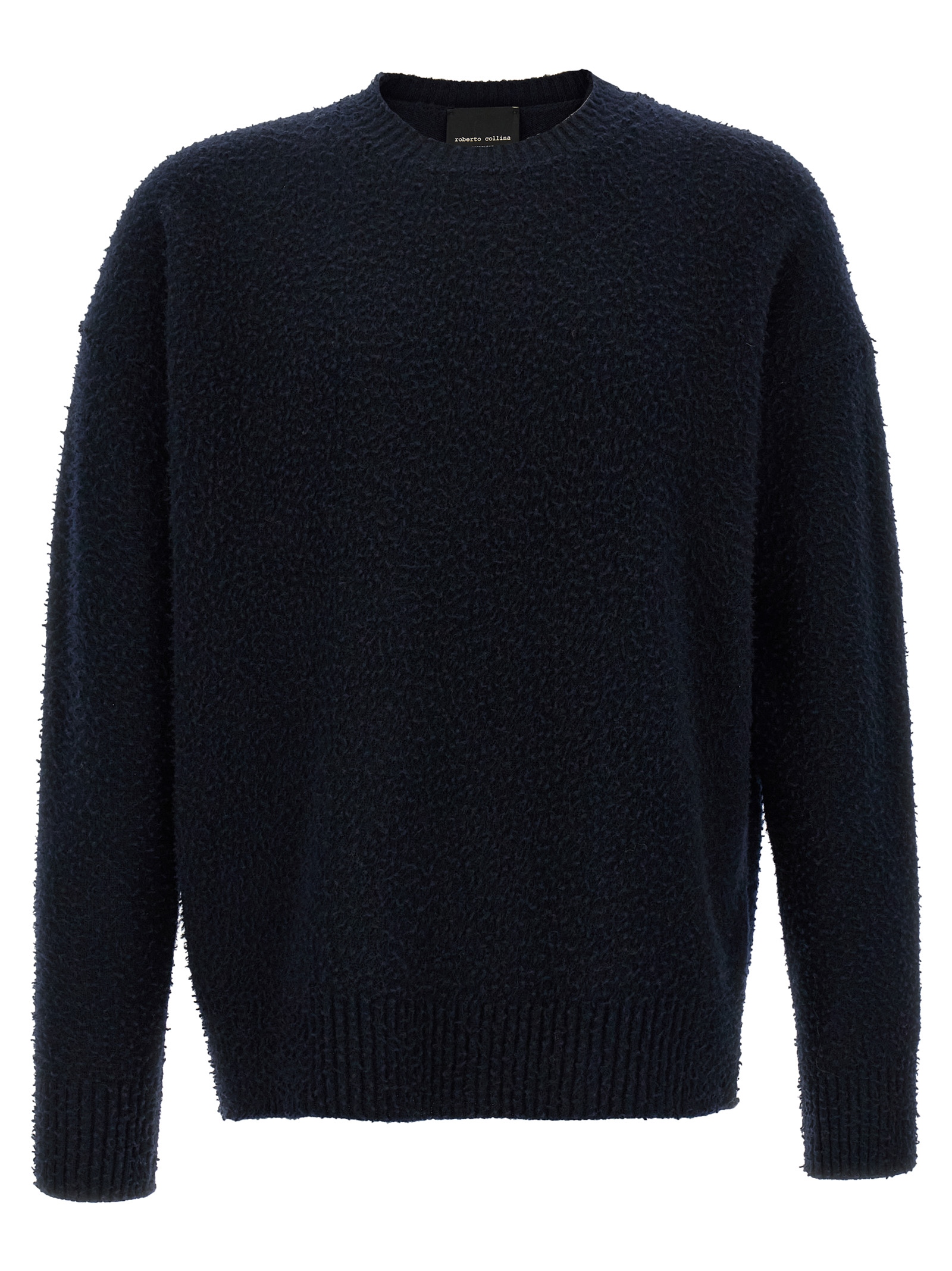 Blue Merino Wool Cardigan