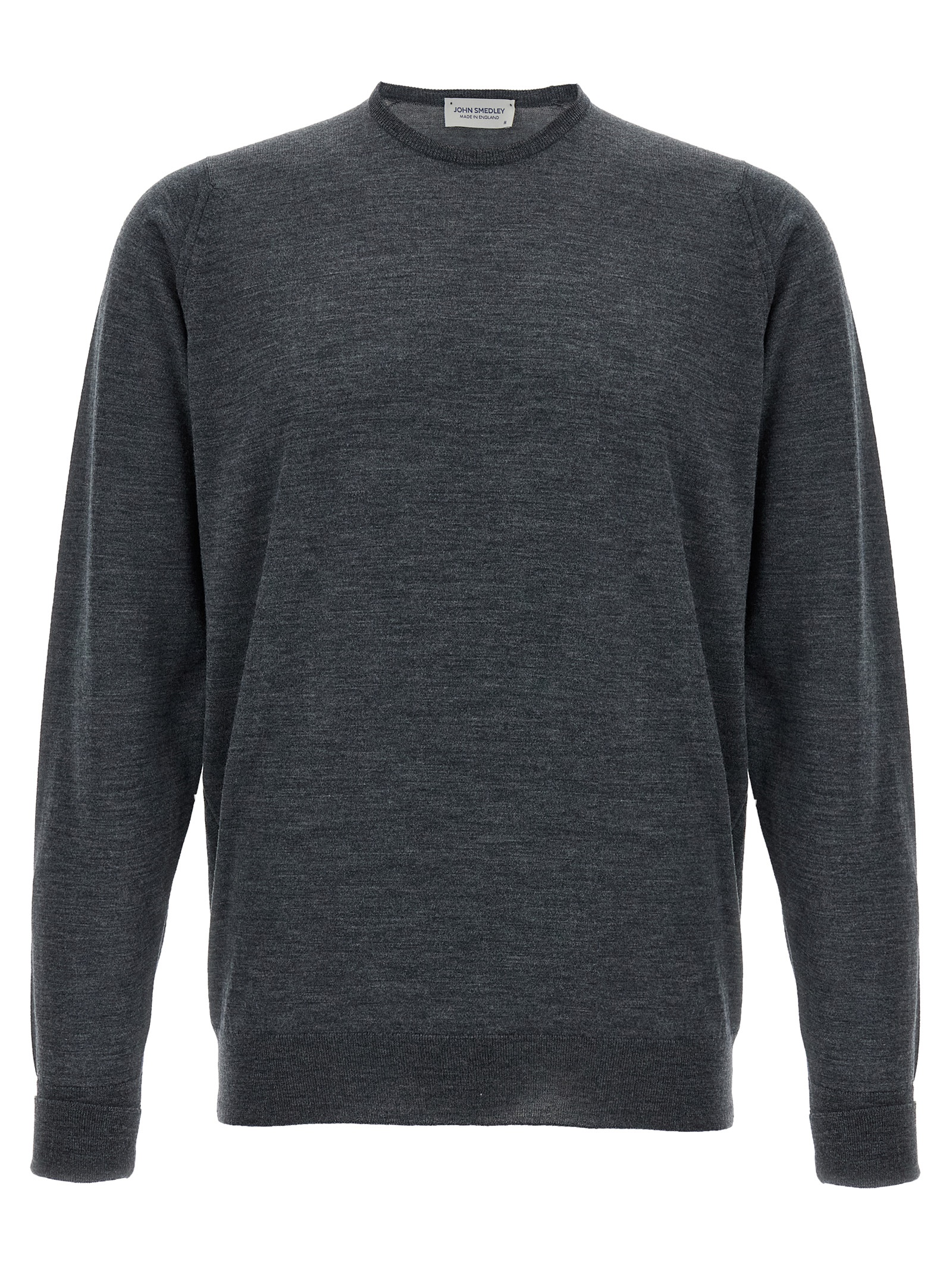 Gray Merino Wool Cardigan