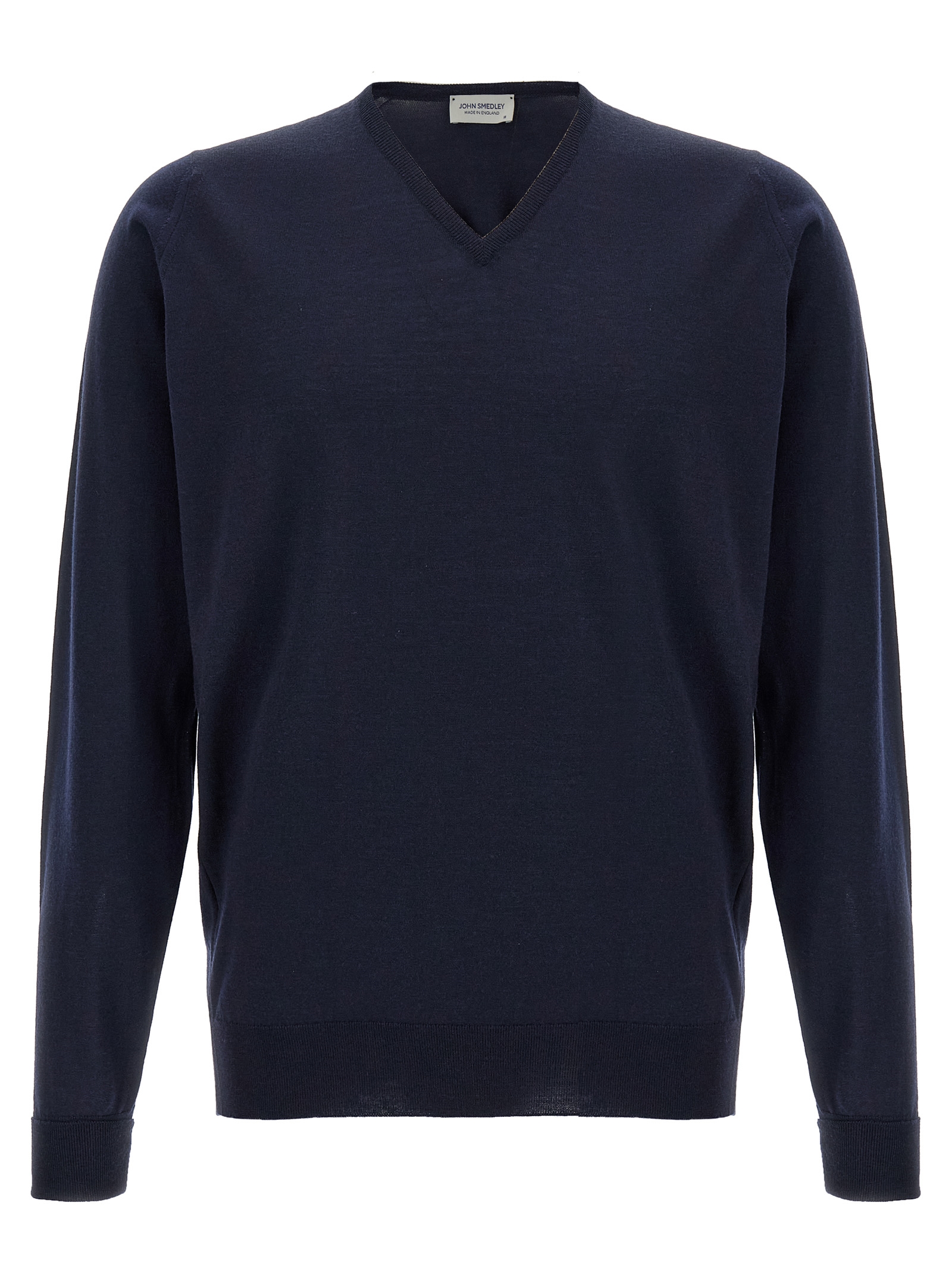 Blue Merino Wool Cardigan