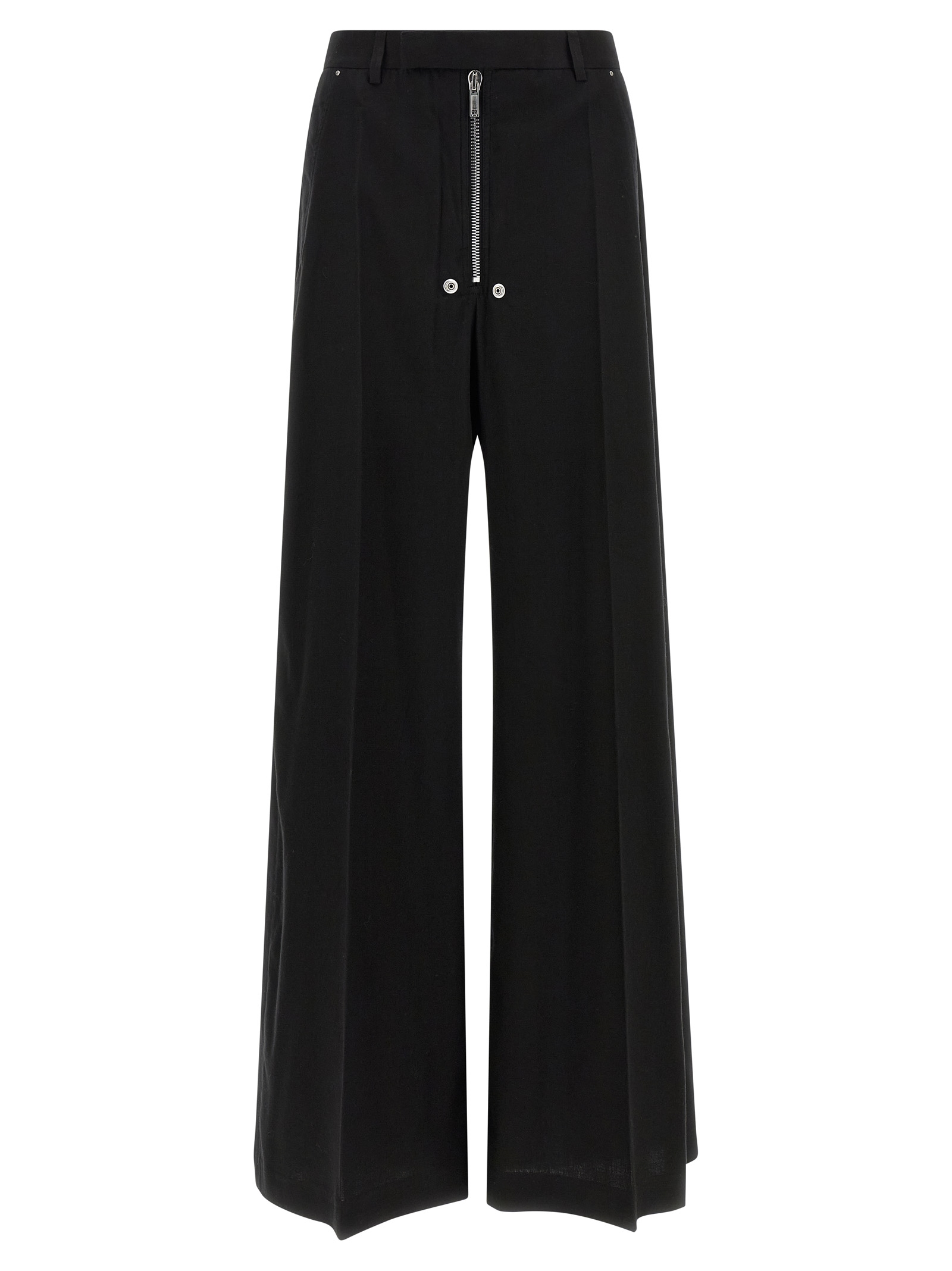 Black Cotton Pants