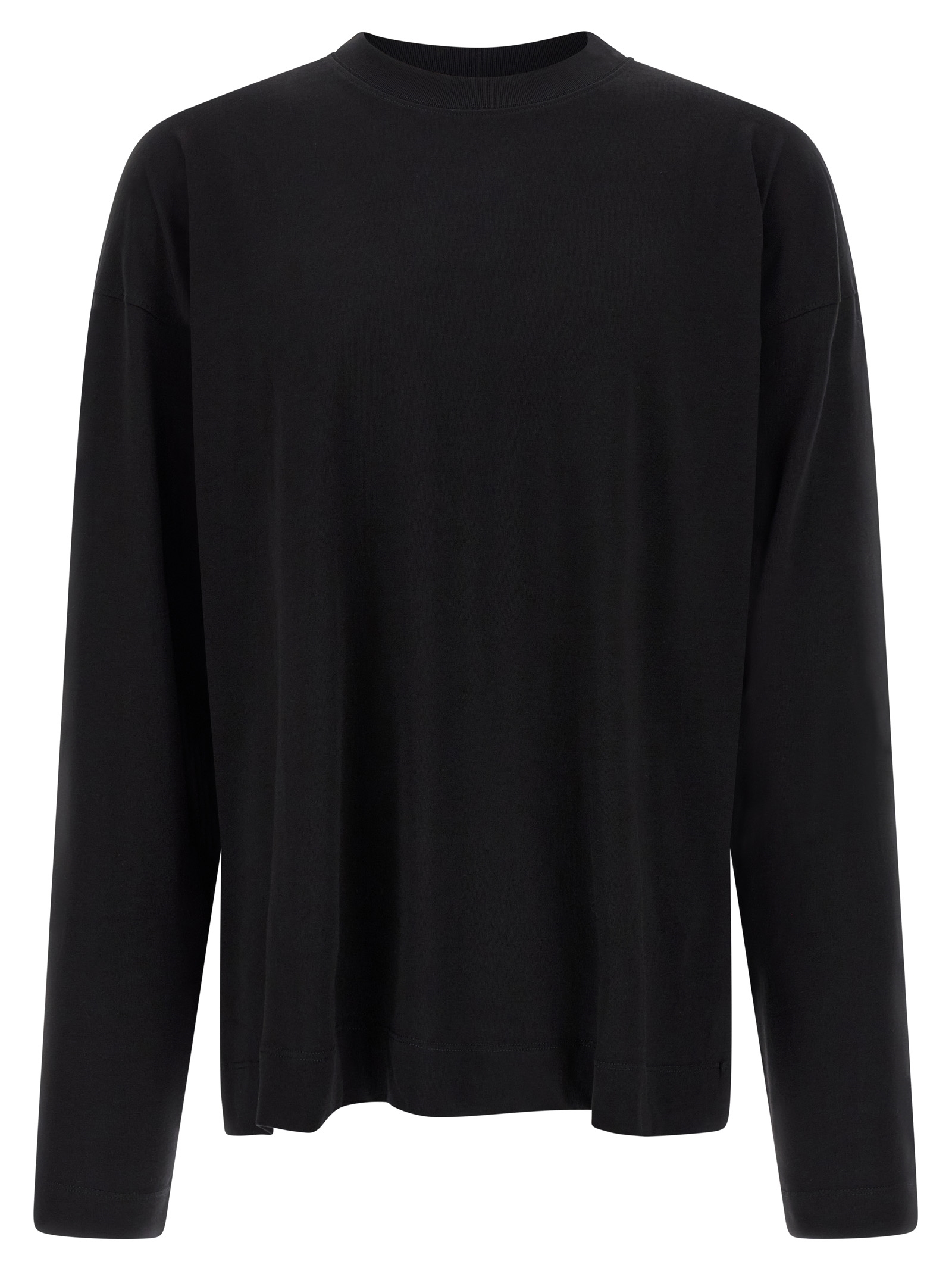 Black Cotton T-Shirt