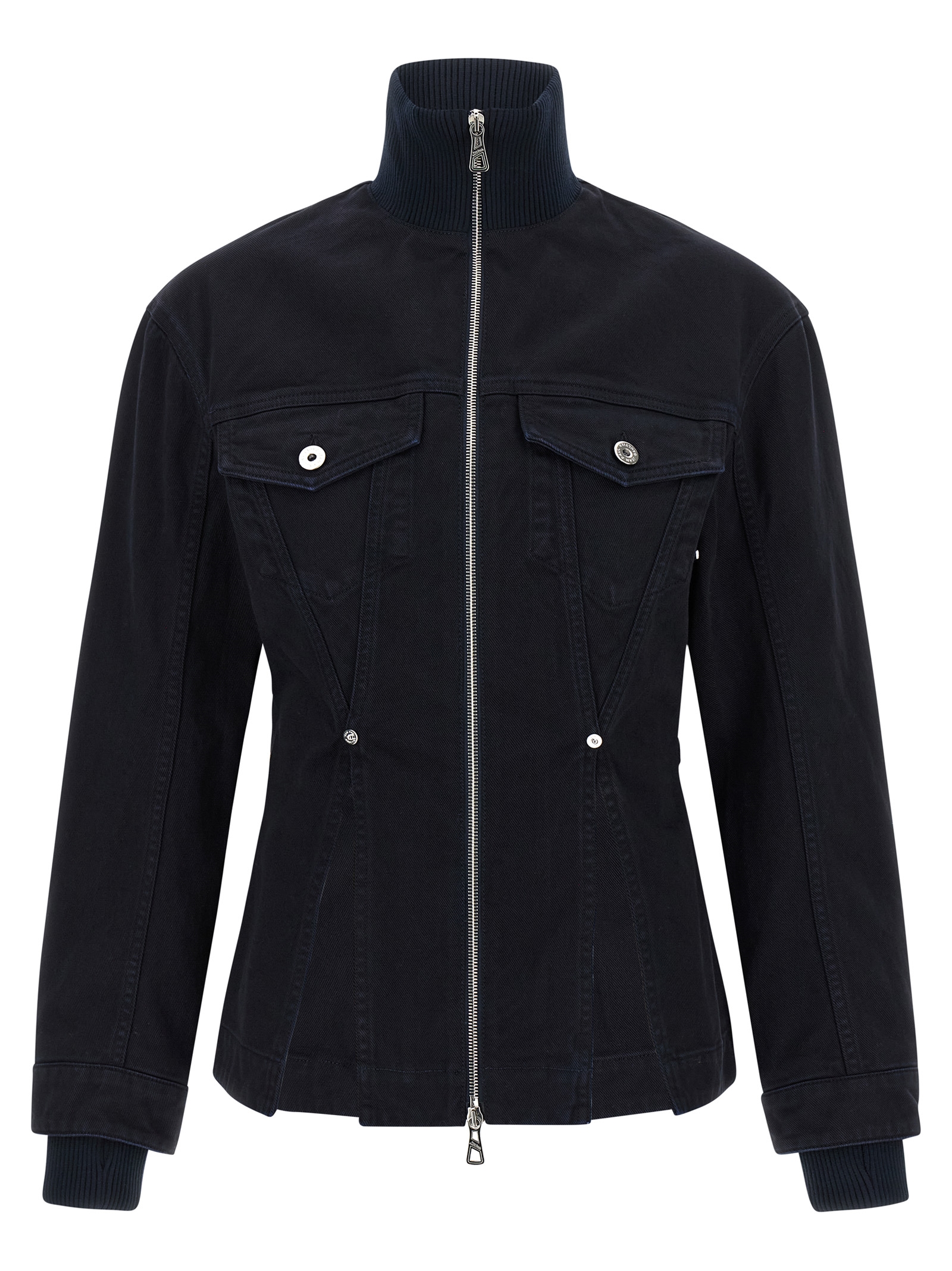 Jean Paul Gaultier Blue Cotton Denim Jacket Clothing - Women
