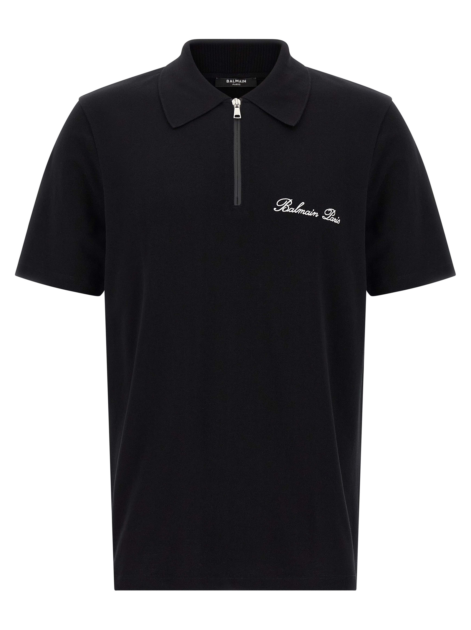 Bicolor Cotton Polo Shirt