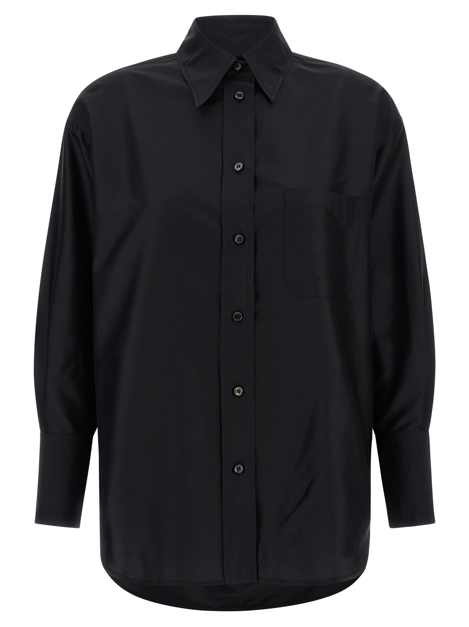 Black Silk Blouse