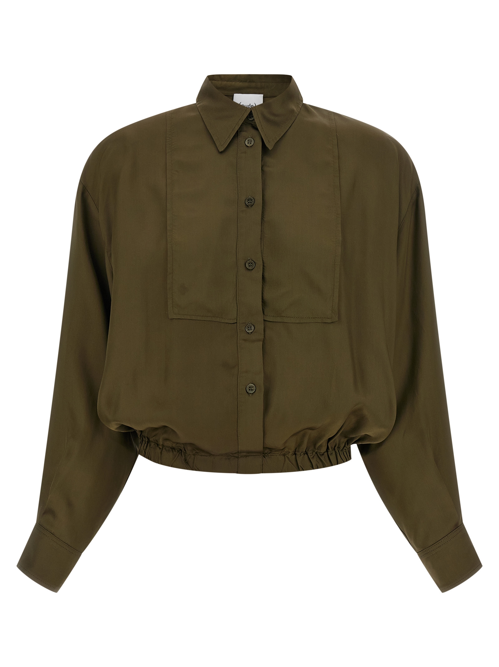 NUDE Bicolor Viscose Women's Blouse