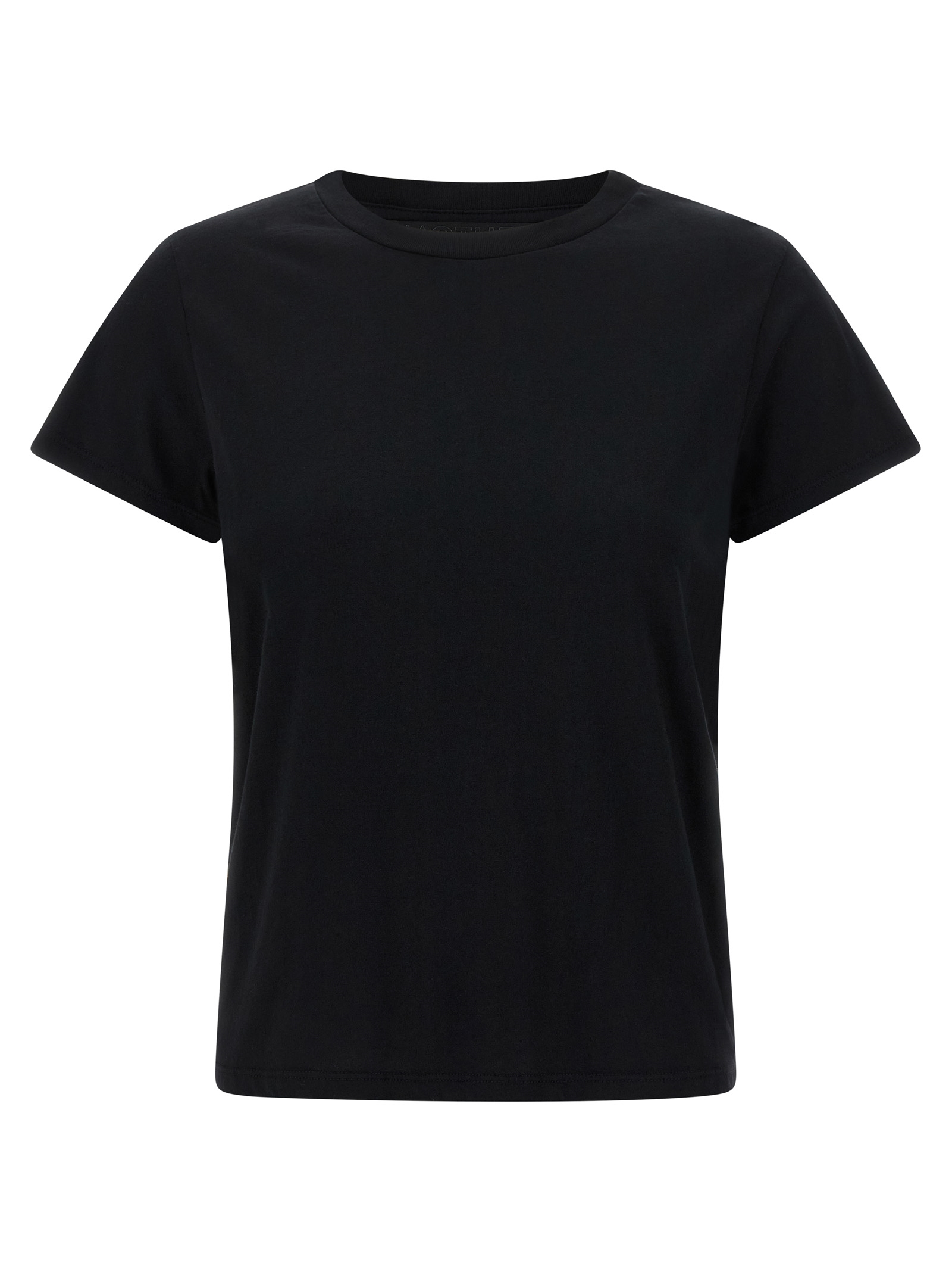 Black Cotton T-Shirt