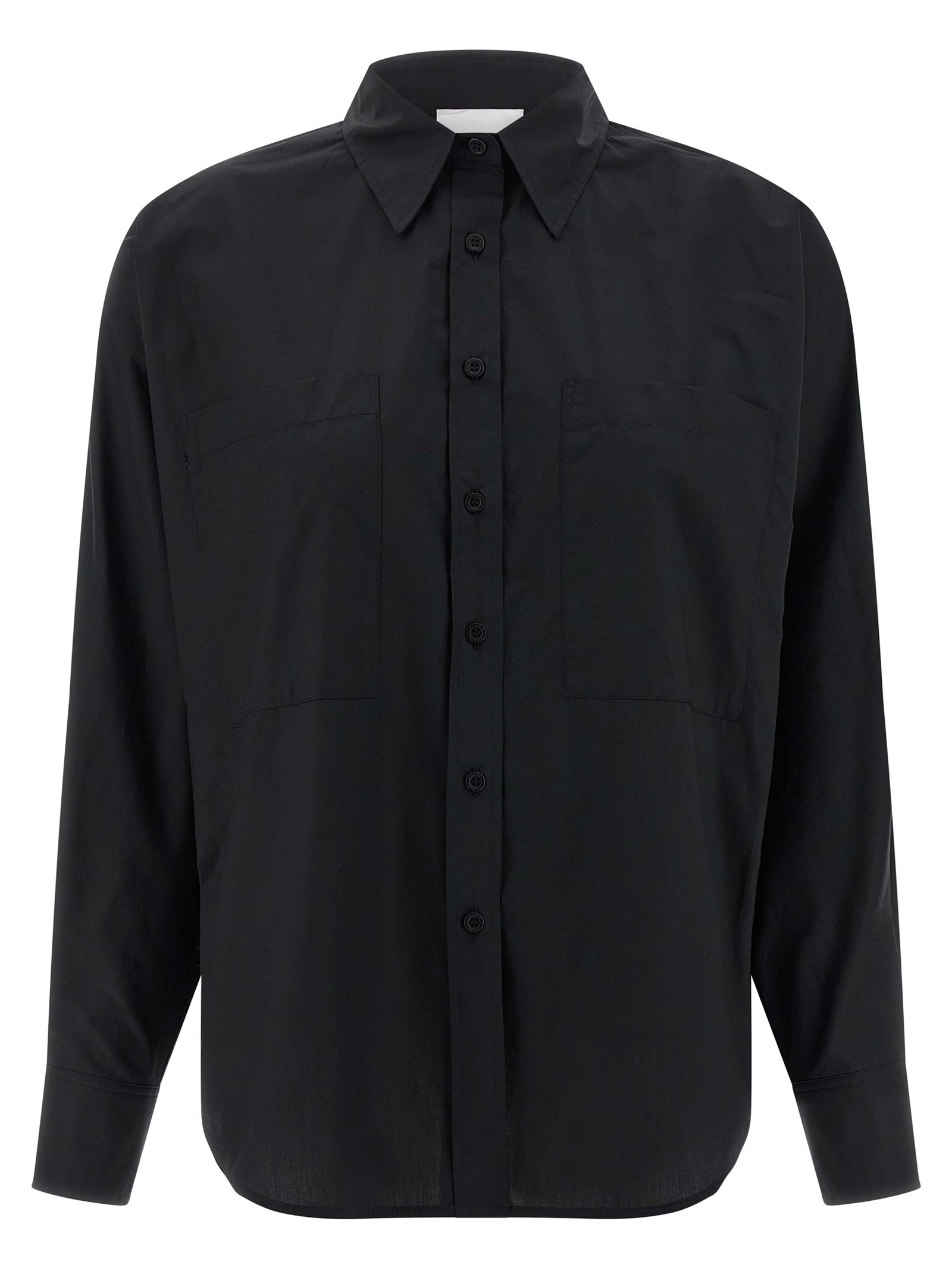 Black Cotton Blouse