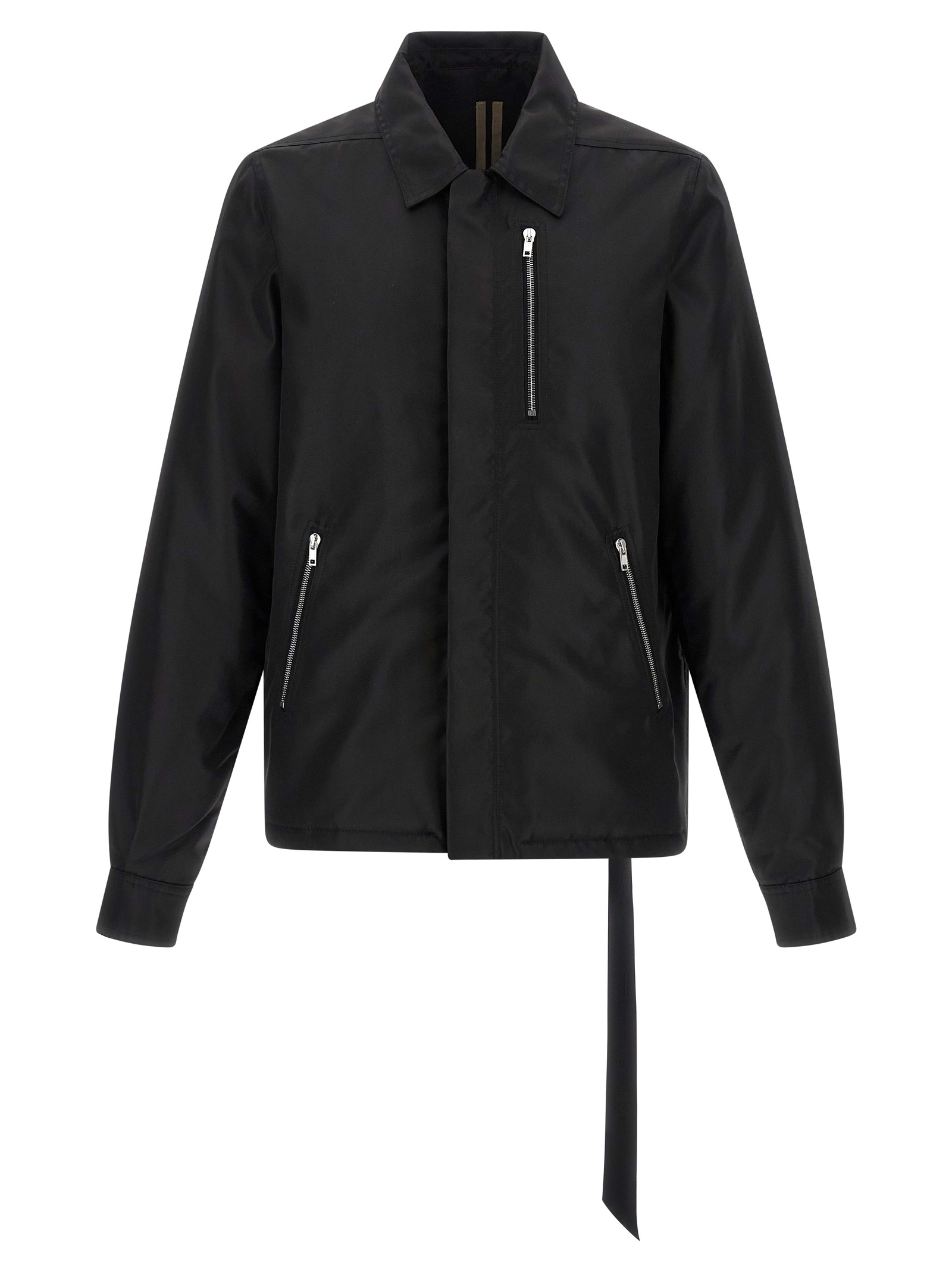 Black Nylon Shell Jacket