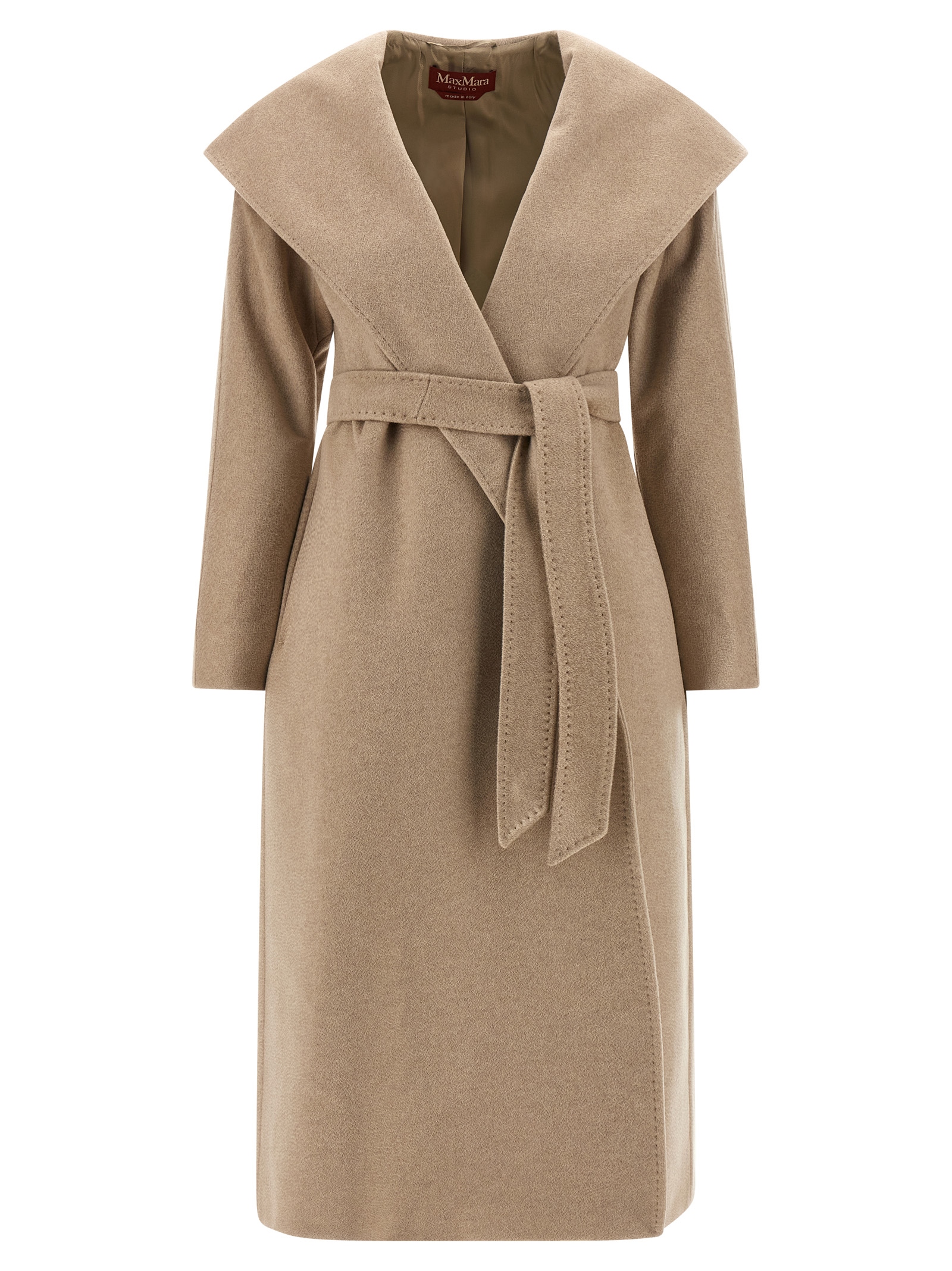 Beige Cashmere Coat