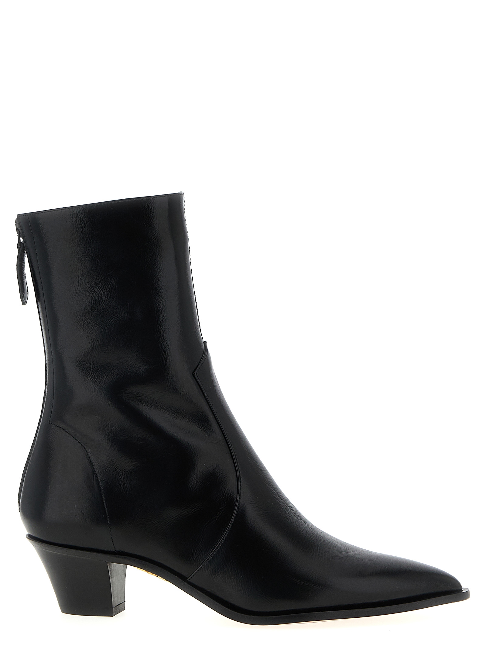 Black Calfskin Chelsea Boots