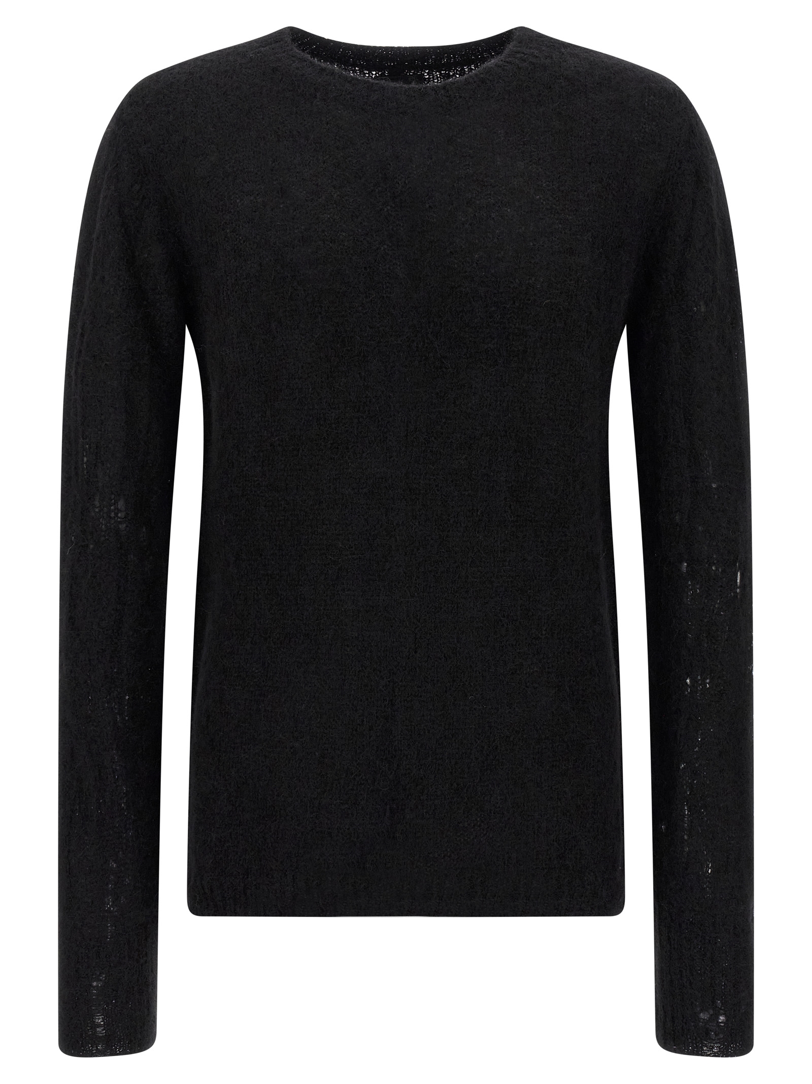 Black Wool Cardigan