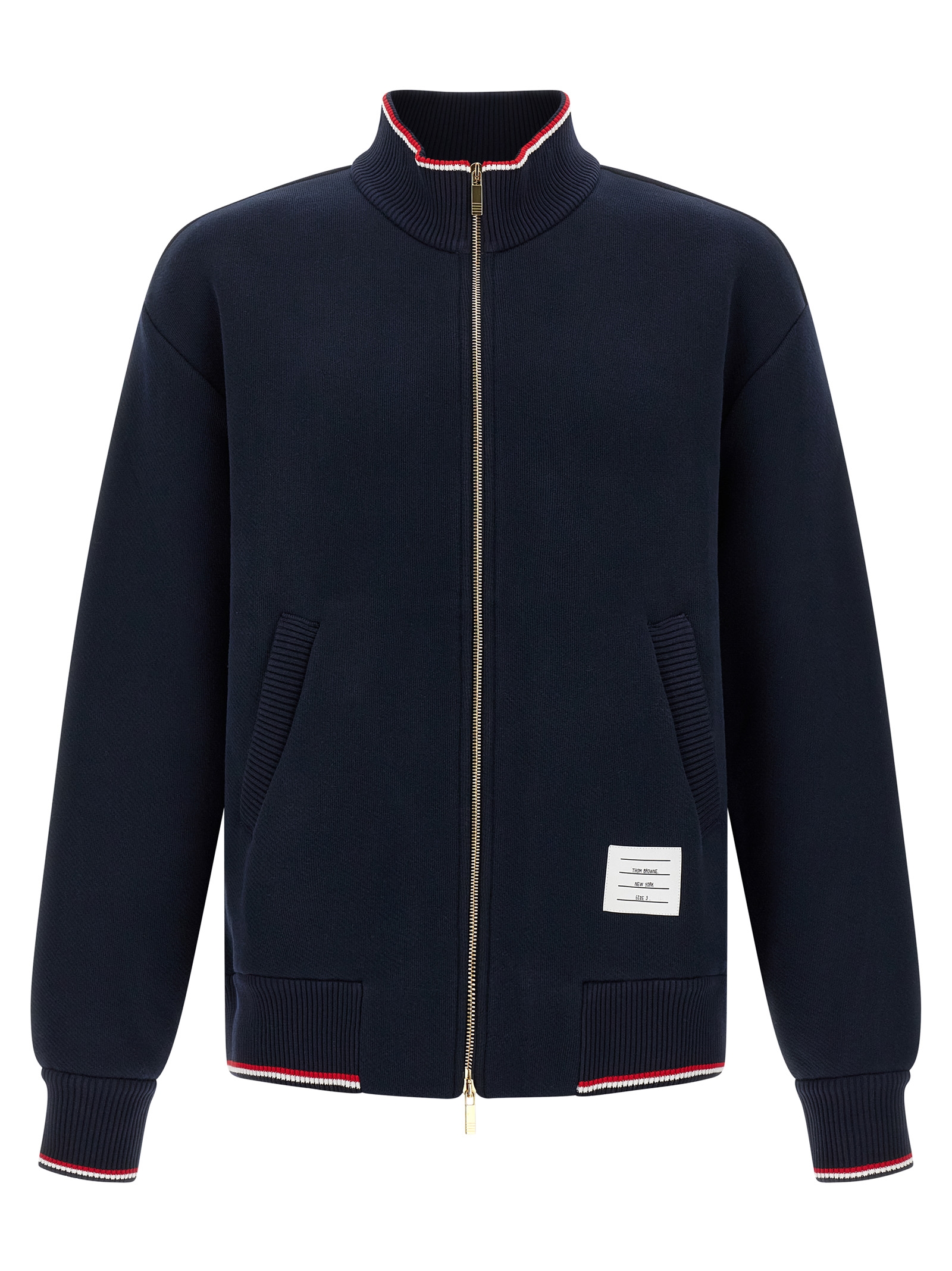 Thom Browne Blue Cotton Men's Sweatshirt