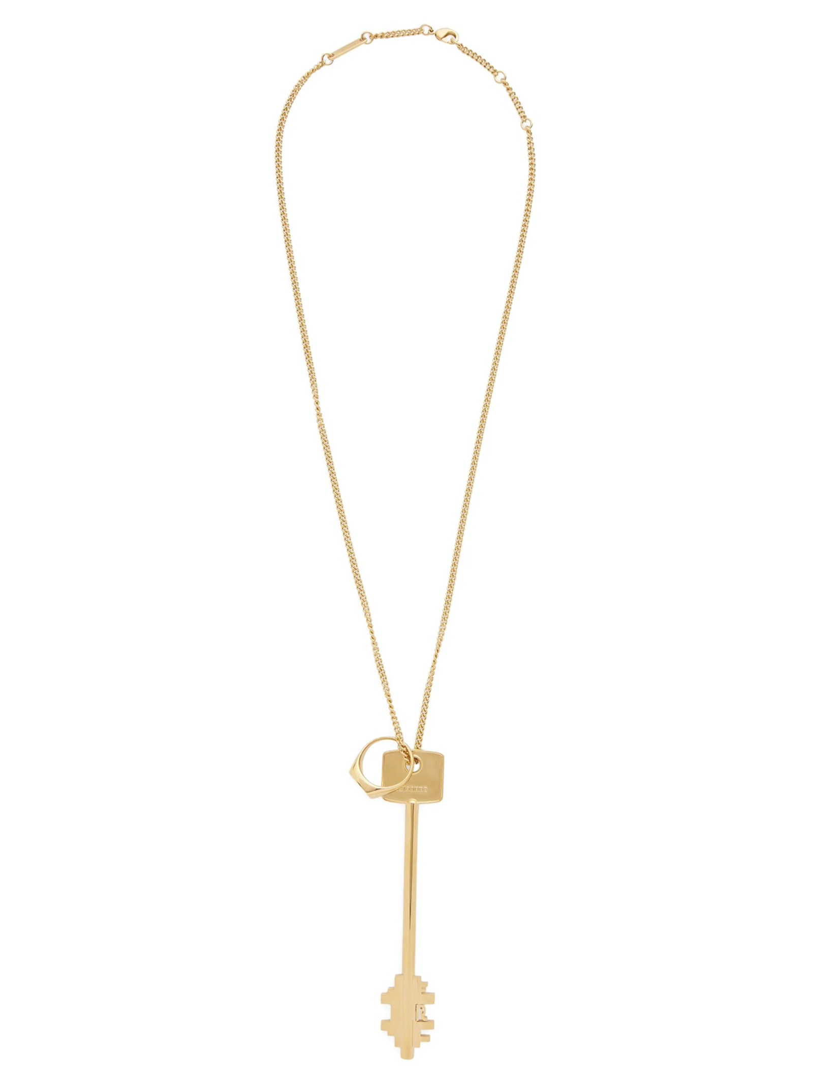 Gold Brass Necklace
