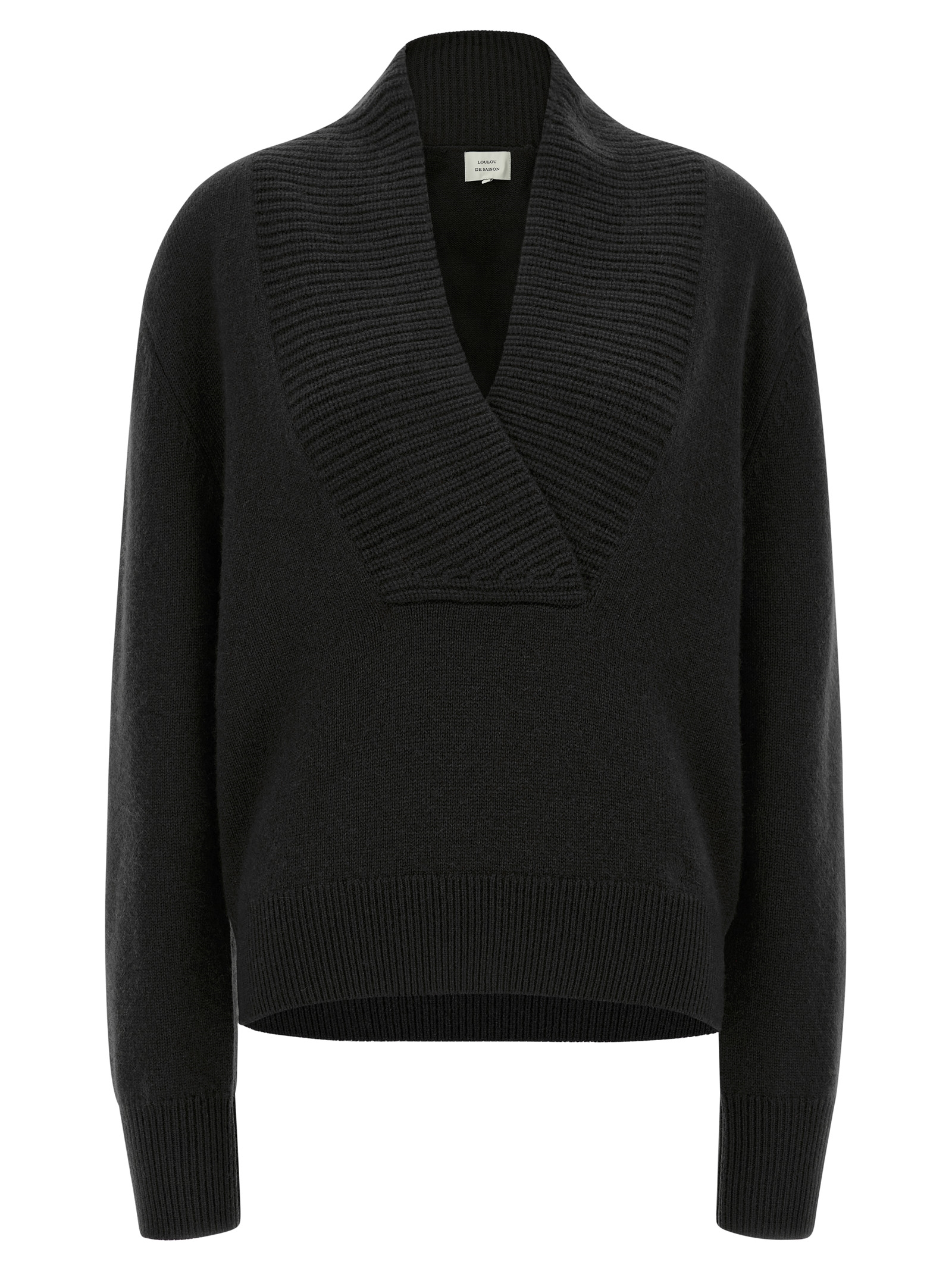 Black Cashmere Cardigan